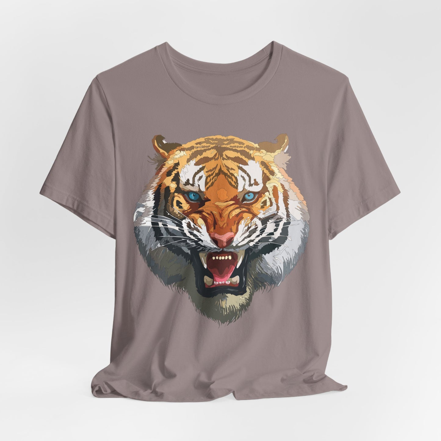 Tiger Shirt, Animal Shirt, T-Shirt with Tiger, Art Design Tee, Wild Animals Tees, Safari T-Shirt, Graphic Design Tee 15