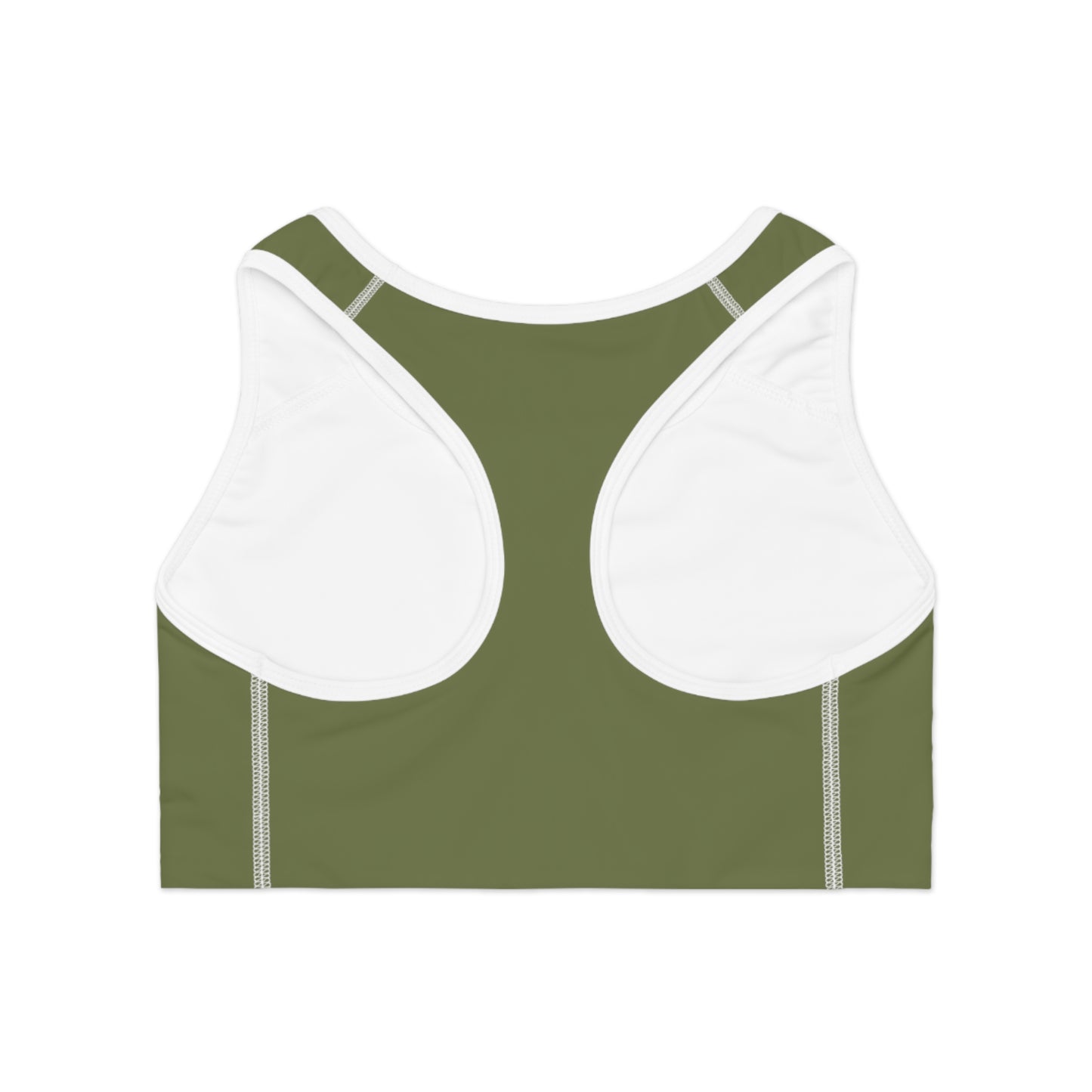 Green Color Sports Bra, Green Sports Bra 10