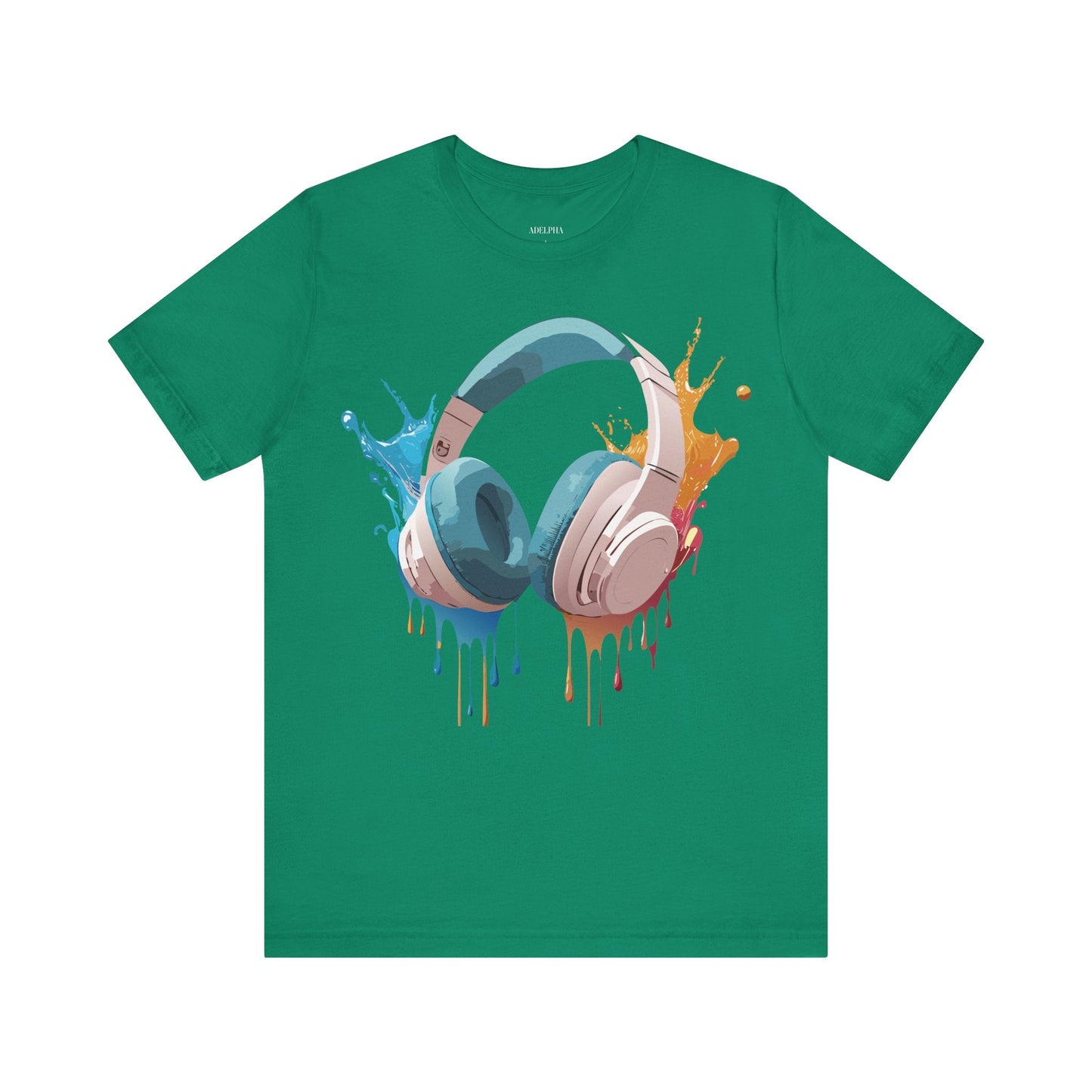 Adelpha Graphic Tee Unisex Music Artwork Vintage Inspired Jersey Short Sleeve Shirt