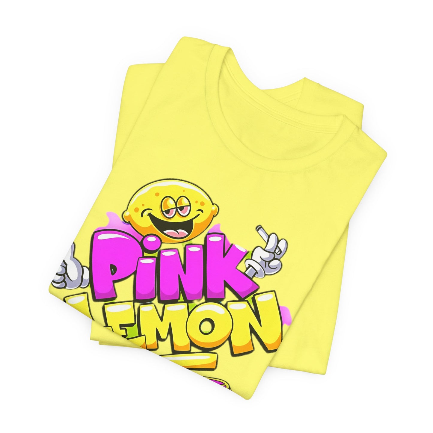 Lemon Graphic Tee, Graphic T-Shirt, Funny Lemon Shirt, Cute Cartoon Tees, Art T-Shirt, Art Design Tees