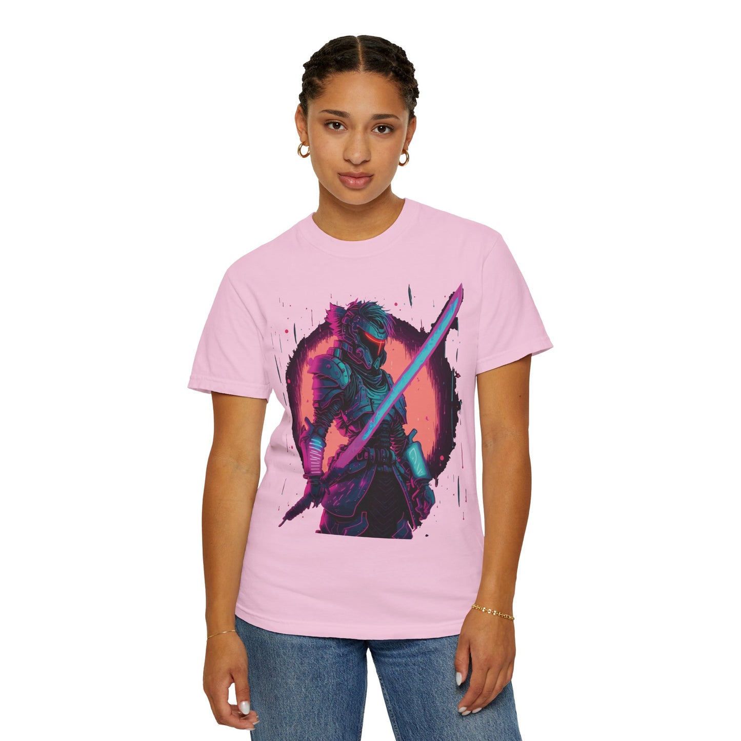 Unisex T-shirt with Knight in Armor