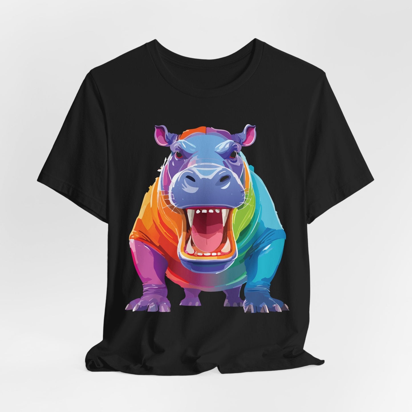 Unisex Animal Tee Shirt With Art Design Wild Animals Graphic Tee For Men Women All Sizes