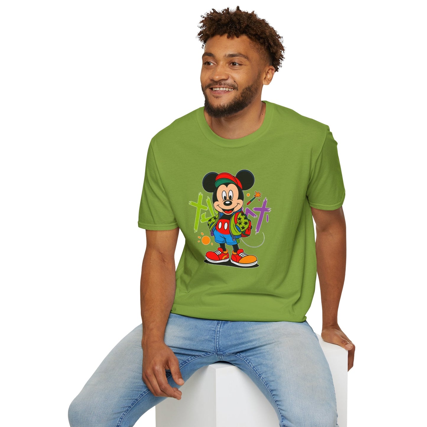 Unisex Cartoon T Shirt With Animation Artwork Funny Animals Tee For Casual Wear Everyday