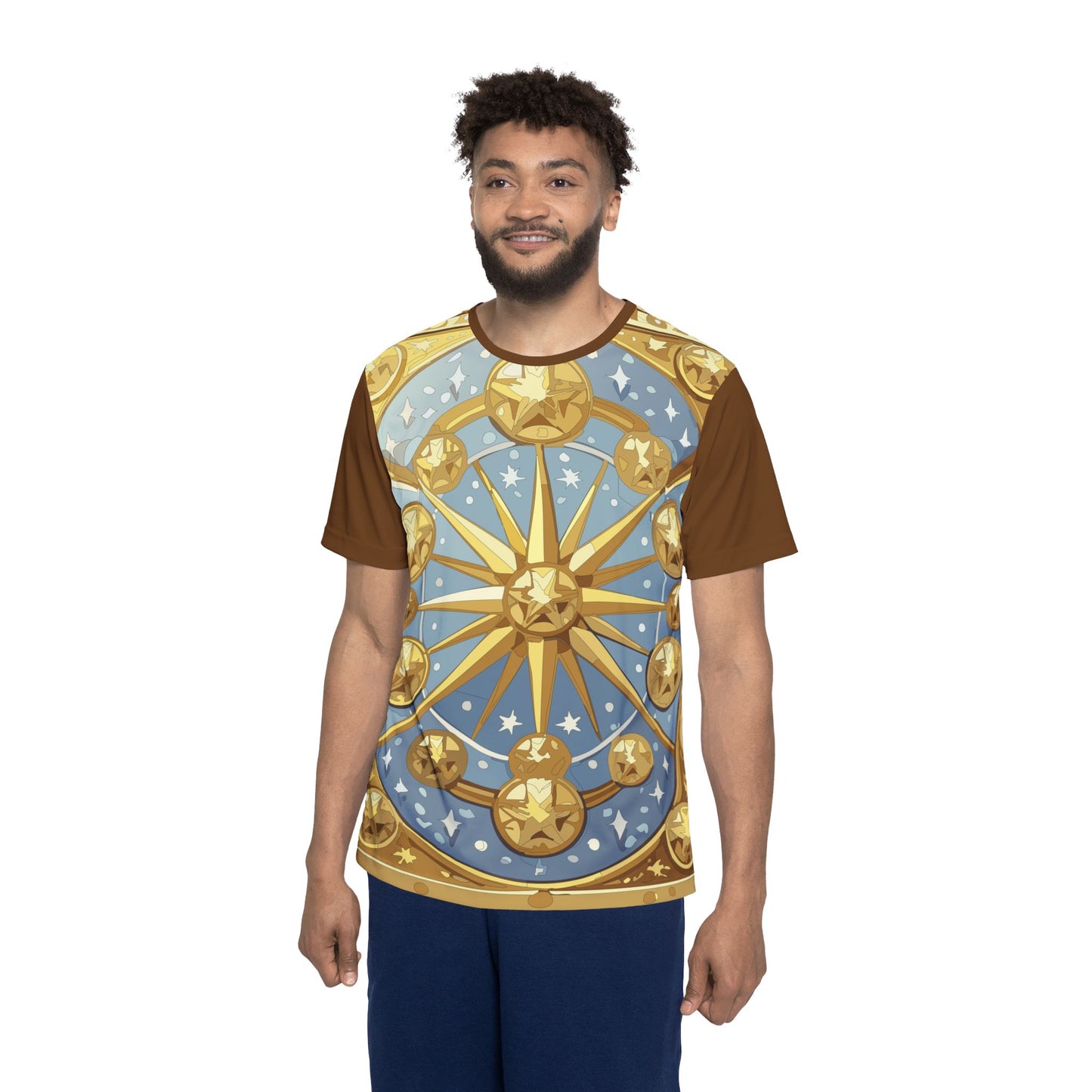 24-Card Deck Graphic T-Shirt, Art Design Poly Shirt, All Over Print Graphic Tee, Playing Cards T-Shirt, Playing Cards Tees