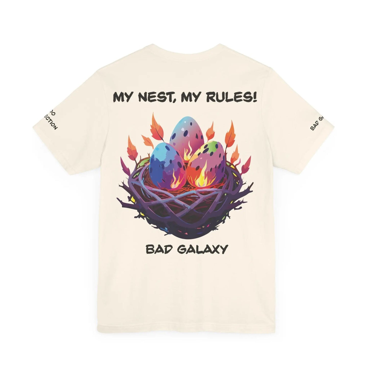 Animal T Shirt By Bad Galaxy Made To Order Cotton Tee With Eco Friendly Inks Soft Comfort Fit