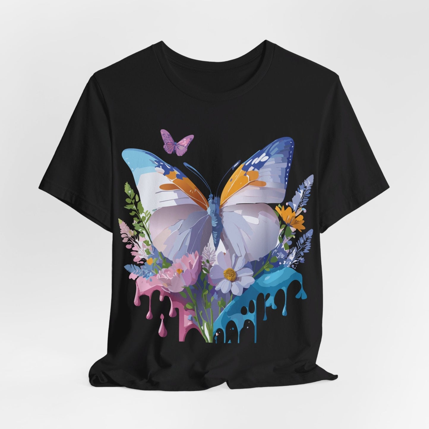 Adelpha Butterfly Graphic Tee Vintage Inspired Unisex Short Sleeve Shirt