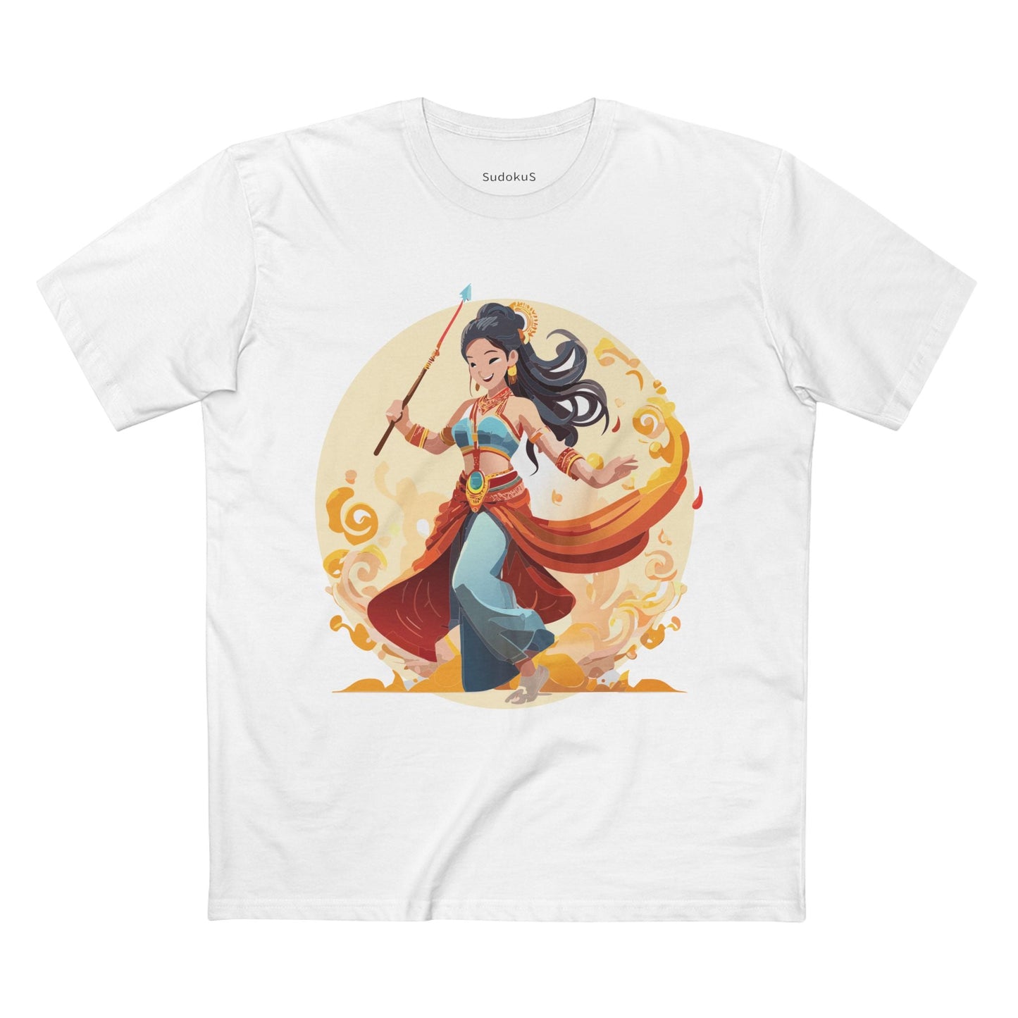 Dancer Graphic Unisex 100 Cotton Staple Tee 14