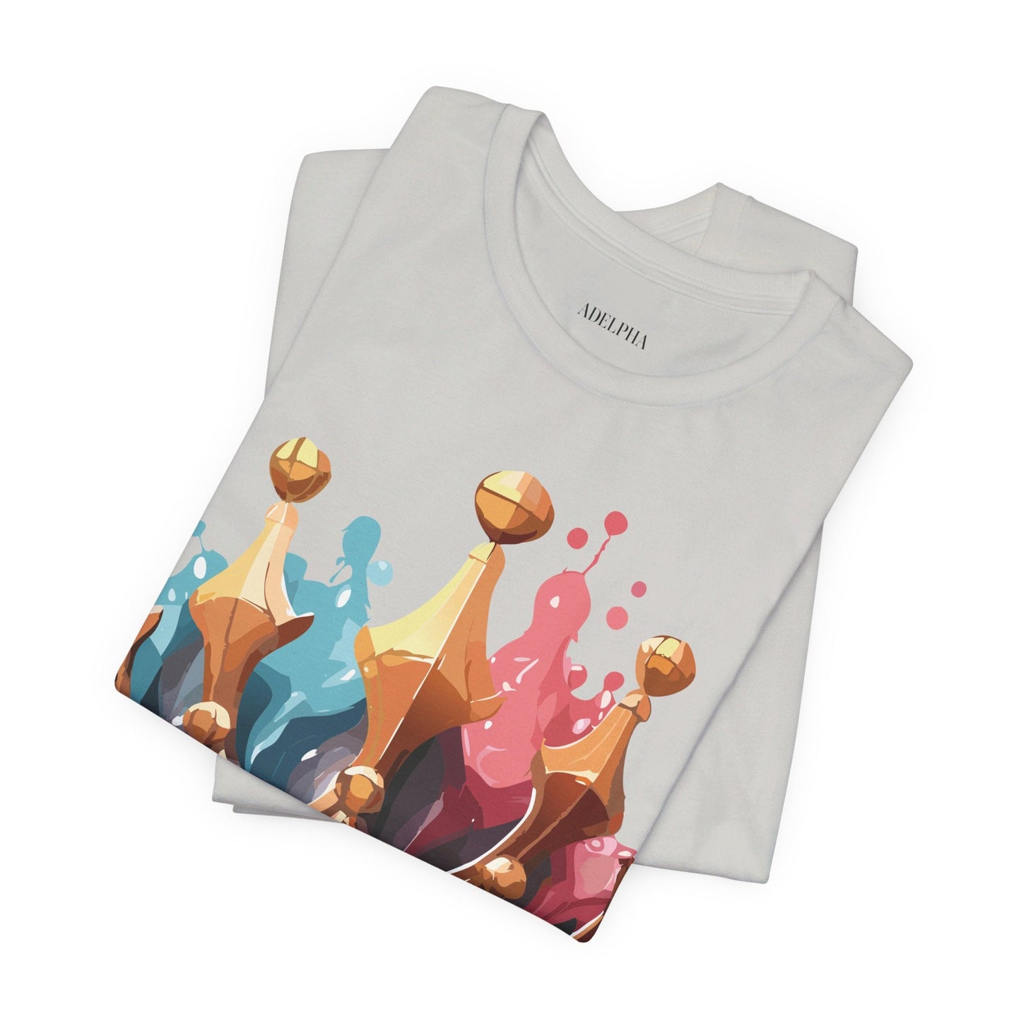 Adelpha Crown Graphic Tee Unisex Vintage Inspired Art Design Short Sleeve Premium Quality