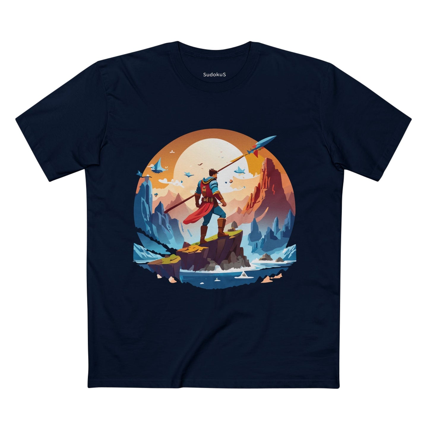 Adventures Graphic Unisex 100 Cotton Staple Tee 12