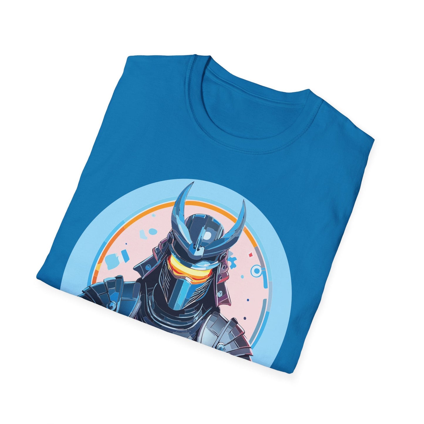 Samurai T Shirt Unisex Softstyle 64000 Tee Lightweight Comfortable 100 Percent Ring Spun Cotton
