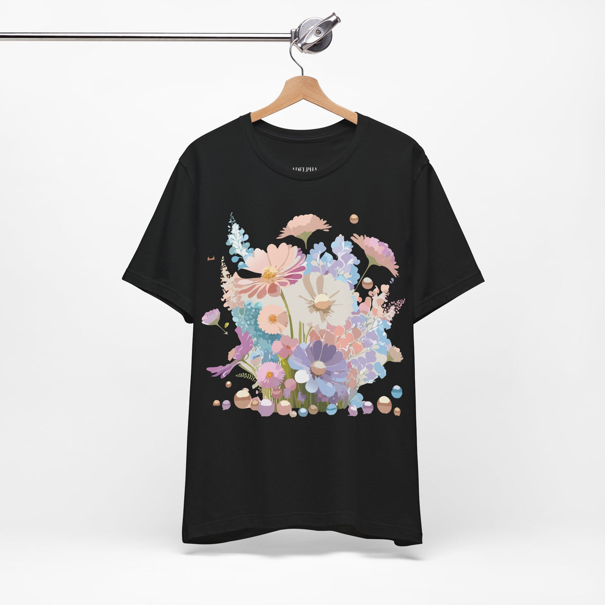 Floral Graphic Tee Shirt - Bella+Canvas Unisex 100 Cotton 15