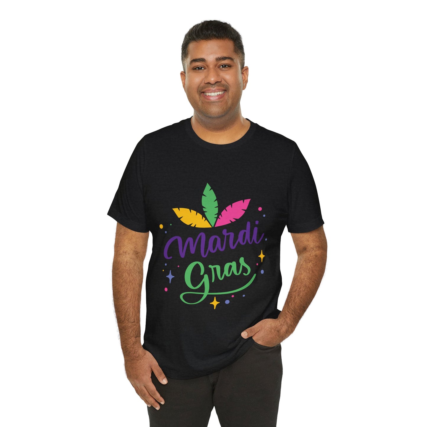 Unisex Cotton Tee Shirt for Mardi Gras