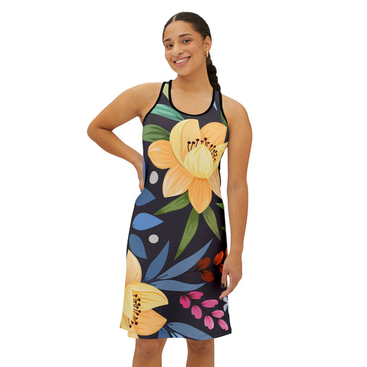 Vestido de verano con estampados florales