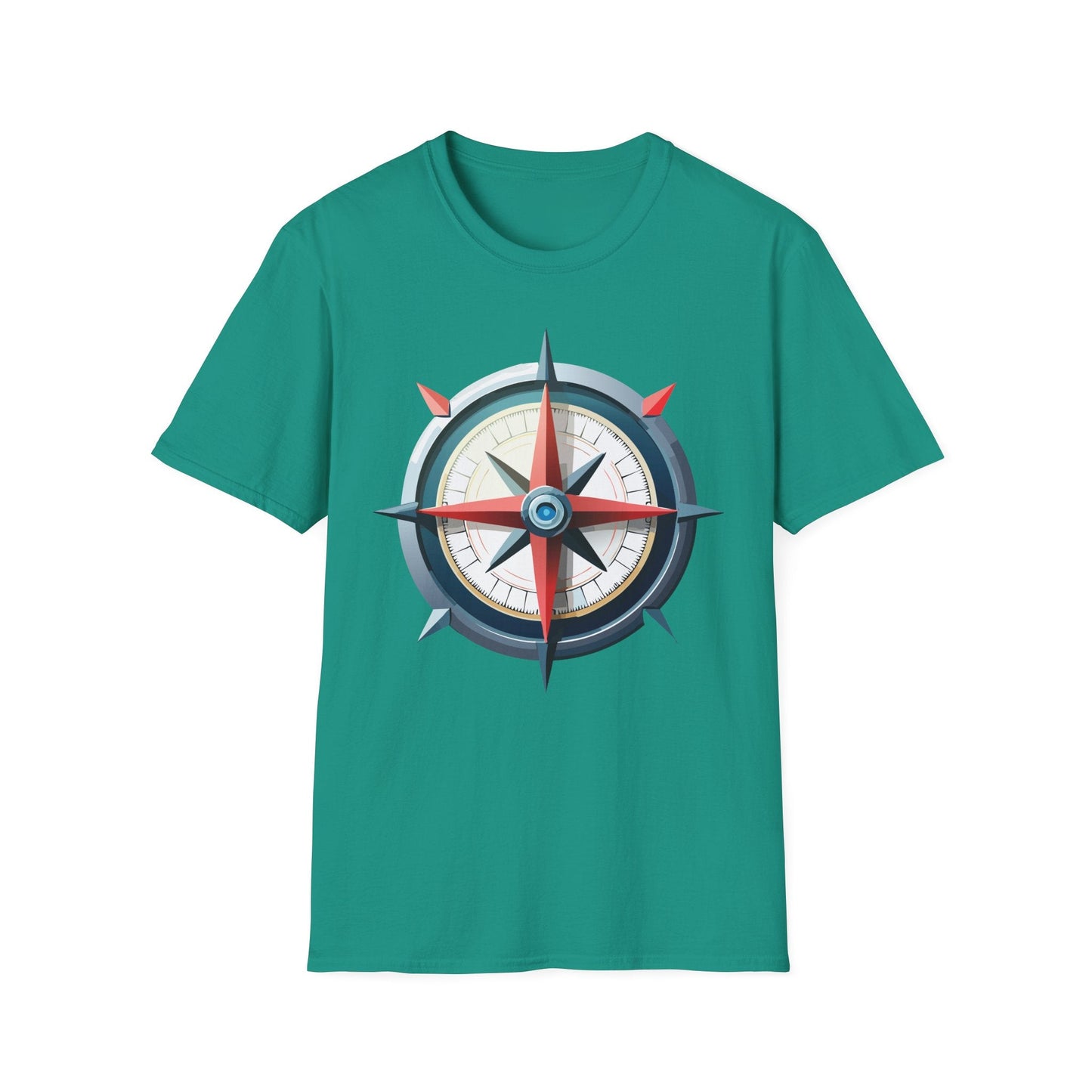 Compass Navigator Graphic Tee Unisex 100 Cotton 16