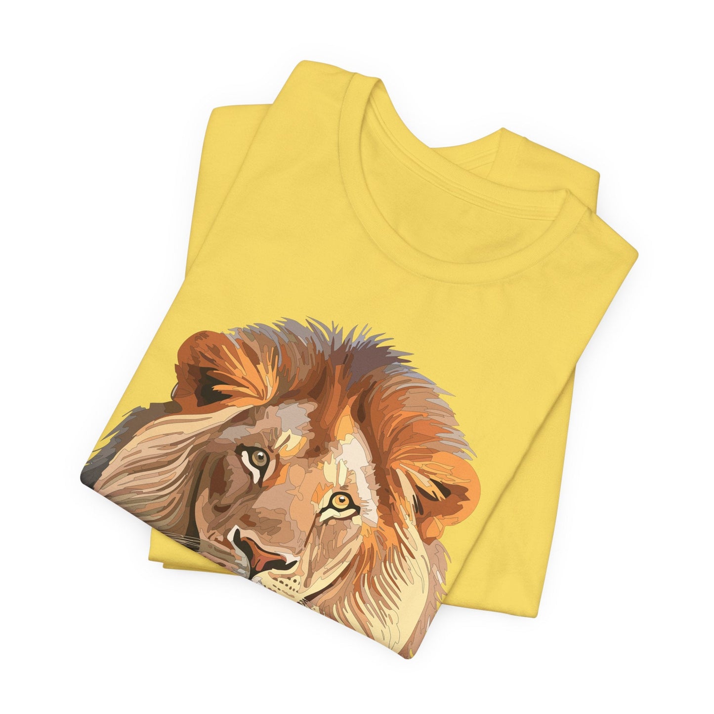 Unisex Animal Graphic Tee Shirt With Wild Animals Art Design For Everyday Wear Casual