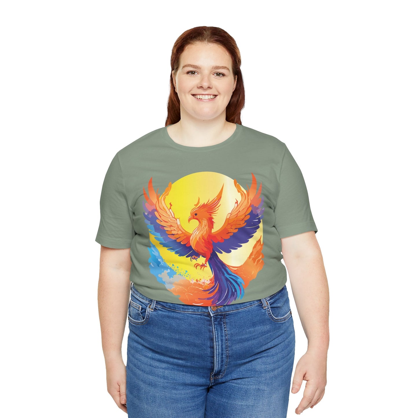 Unisex Animal Print Tee Shirt With Art Design Wild Animals Short Sleeve Comfort Fit
