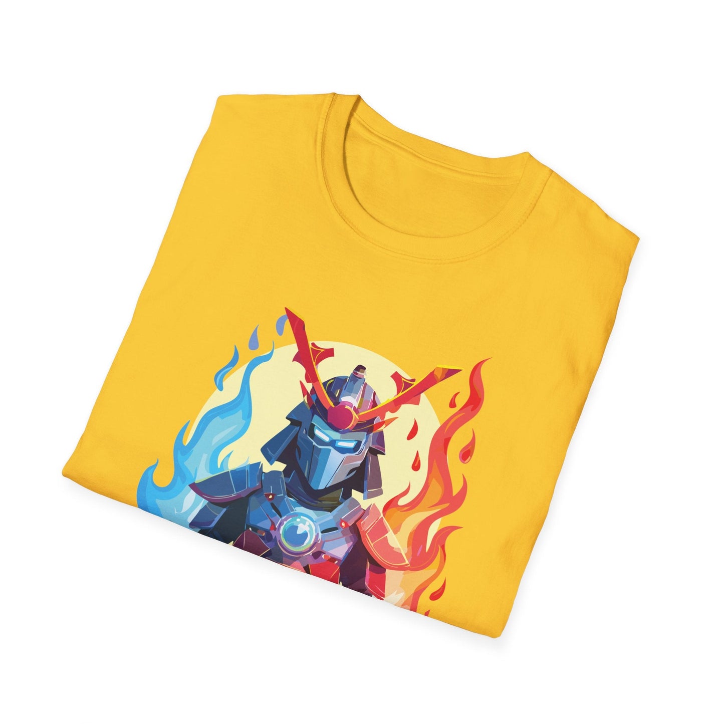 Samurai Shirt Unisex T Shirt Softstyle Ring Spun Cotton Gildan 64000 100 Percent Cotton Tee