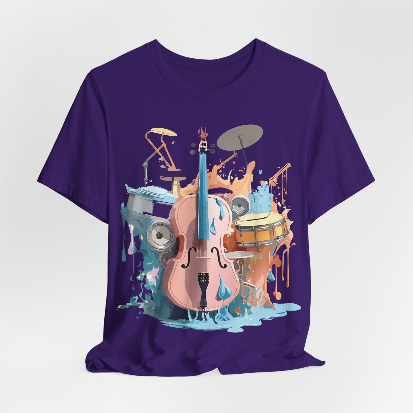 Adelpha Graphic Music T Shirt Unisex Jersey Short Sleeve Tee Art Design Premium Vintage Inspired