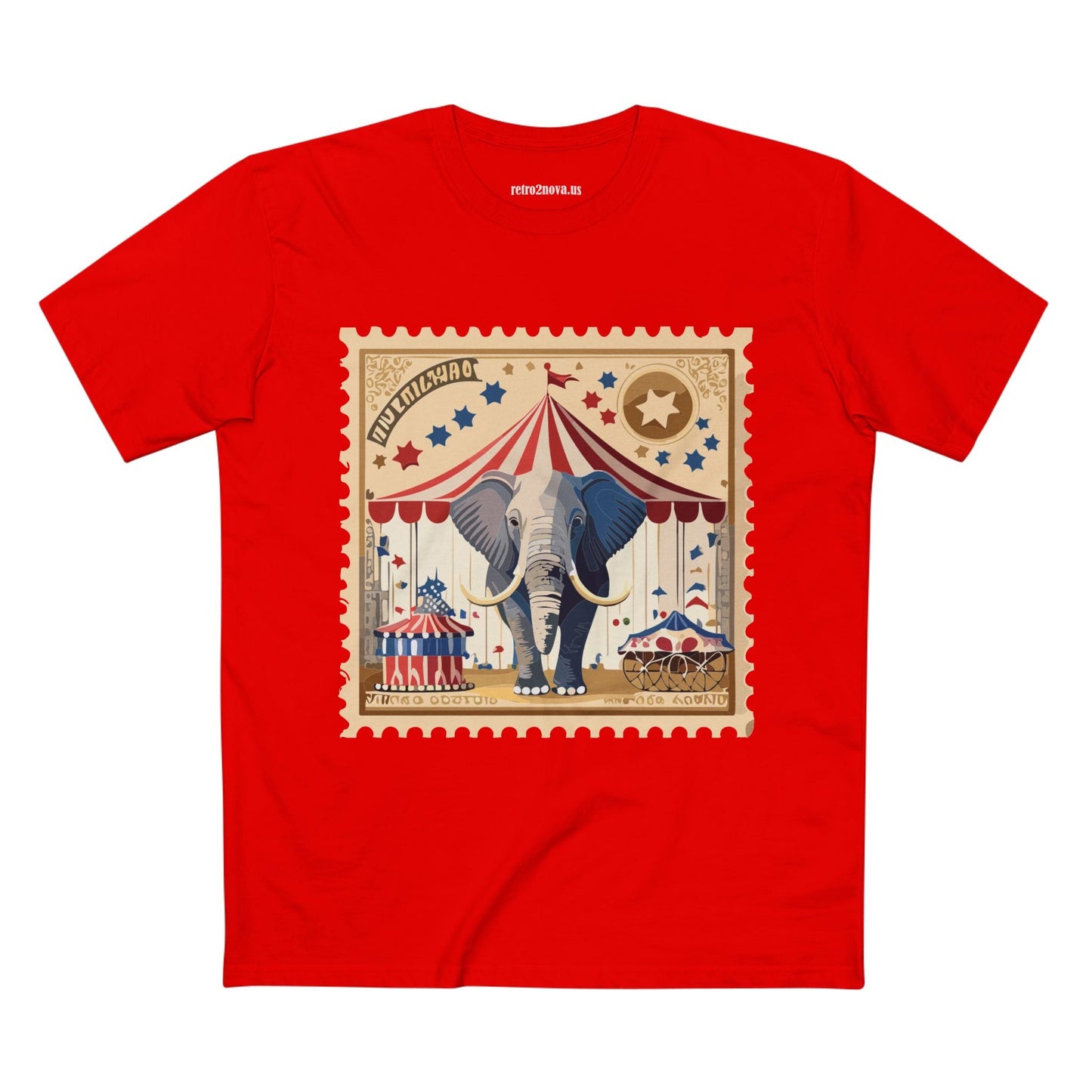 Stamp Shirt Postage Stamp Tee Unisex Premium Cotton Original Art Design From Retro2Nova PS 50