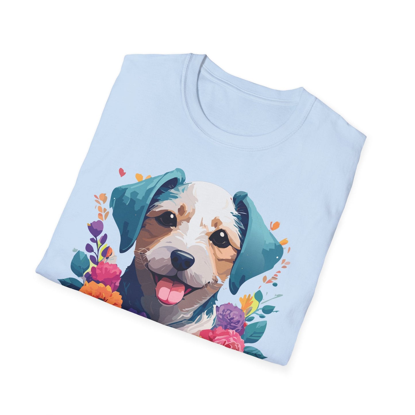 Dog Shirt Unisex Animal Tee Softstyle 64000 Gildan RingSpun Cotton