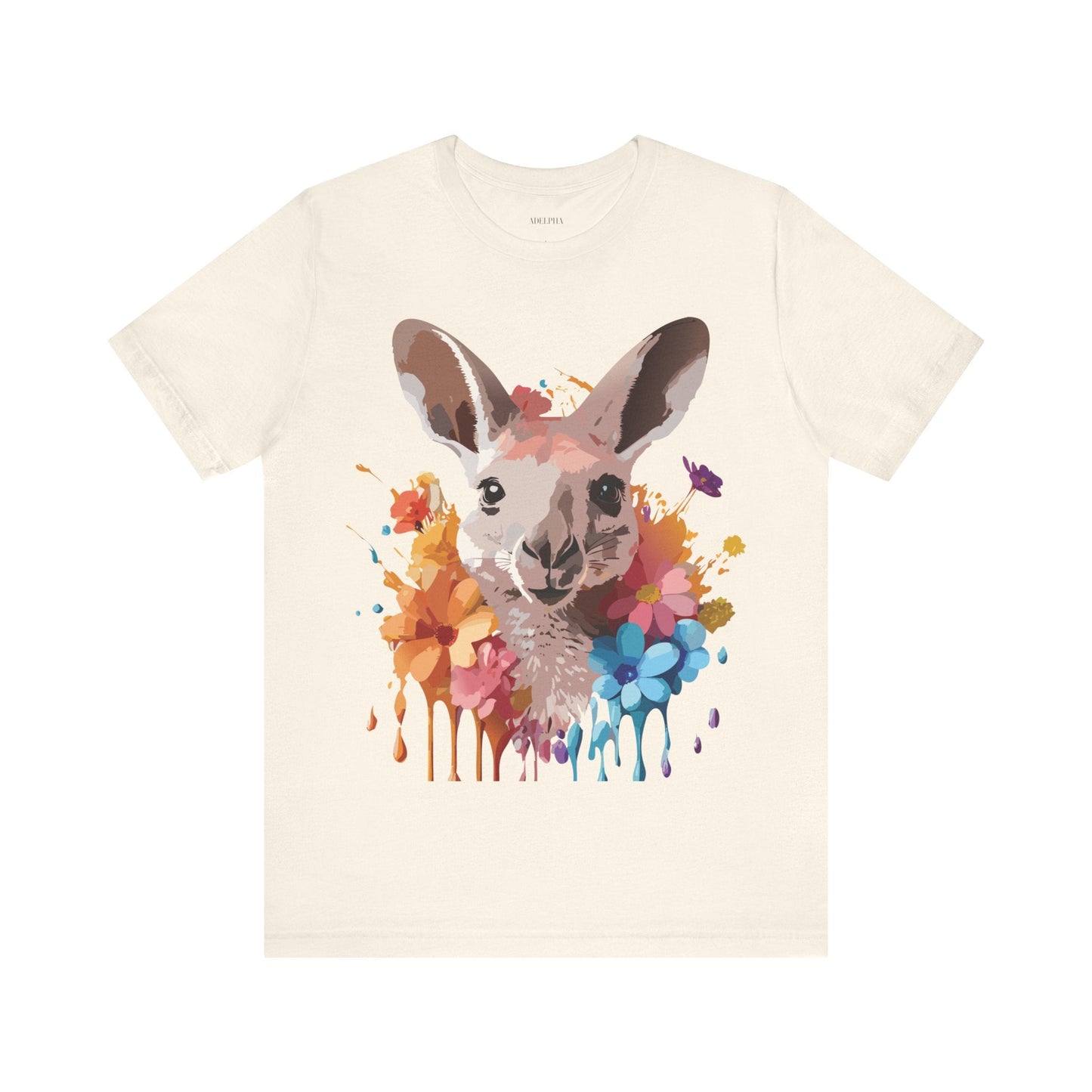 Kangaroo Graphic T Shirt Unisex Adelpha Art Design Tee Vintage Inspired Artwork For Everyday Style