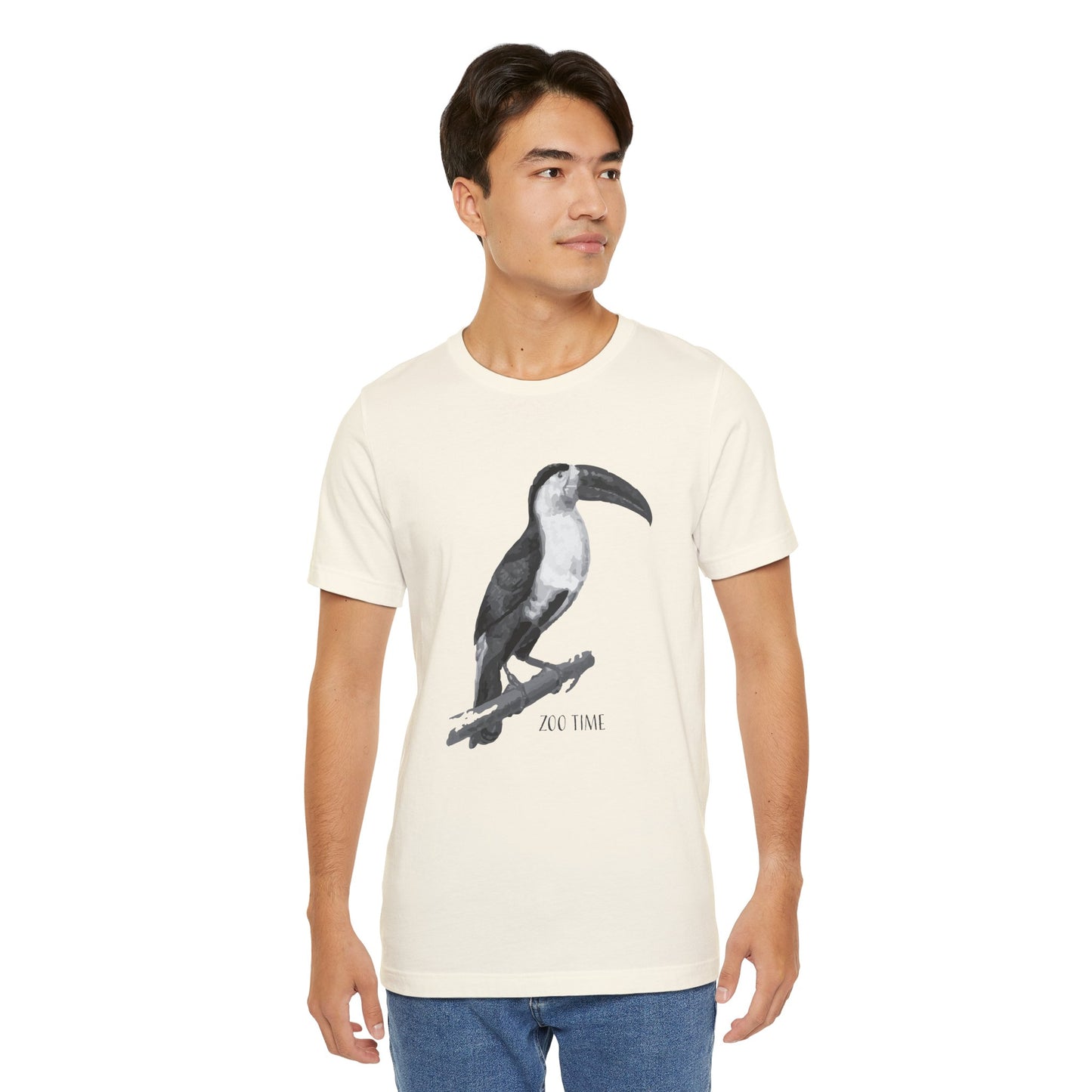 Unisex Tee Shirt with animals Print