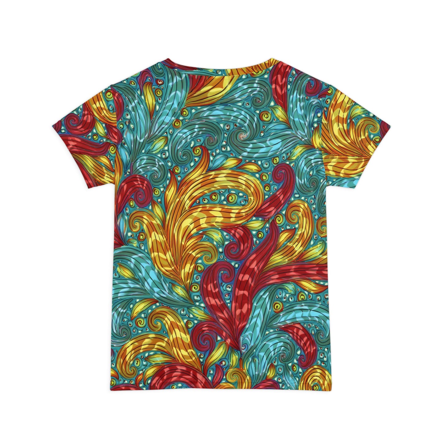 Abstract Print Shirt, Shirt with Abstract Print