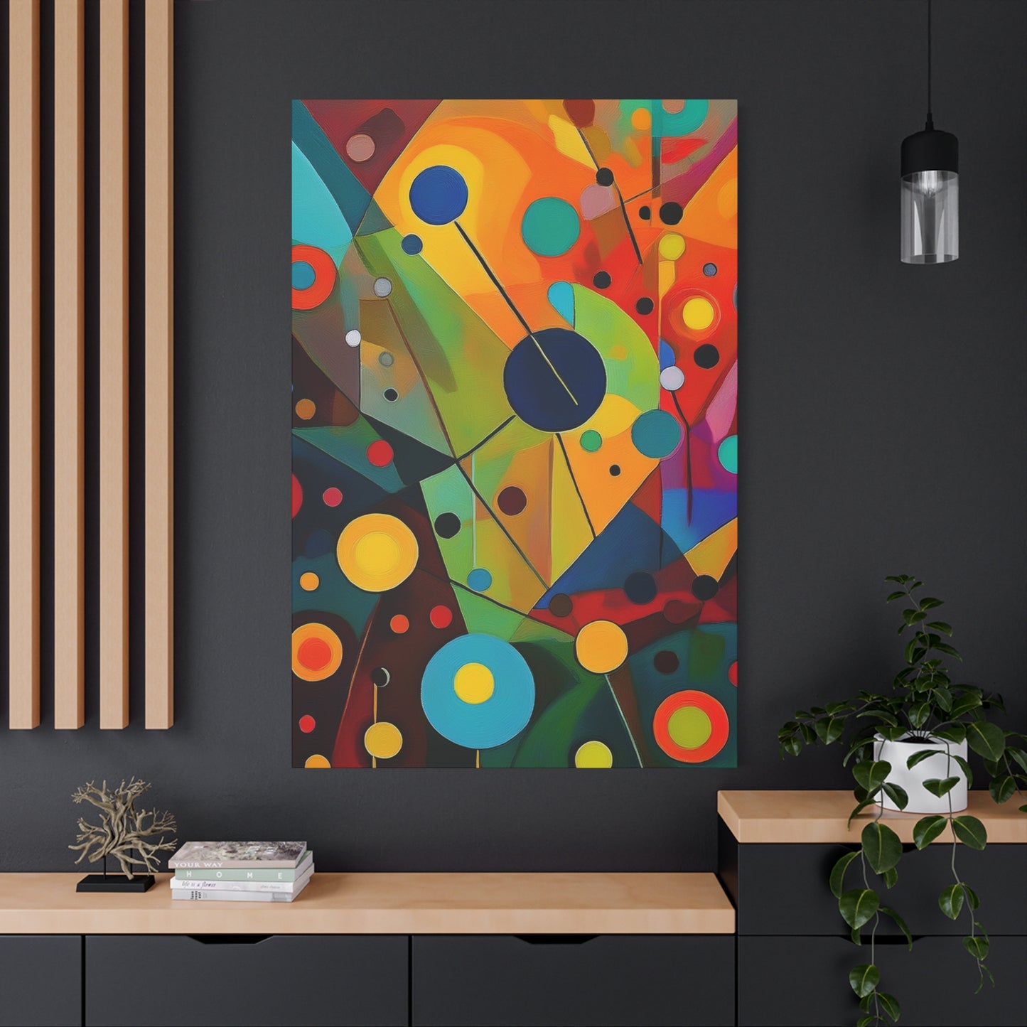Abstract Oil Painting Print Canvas 20x24,20x30,24x30 24x32,24x36,30x40 32x48,36x48,40x60 Pine-Wood Inner Frame ABS-146