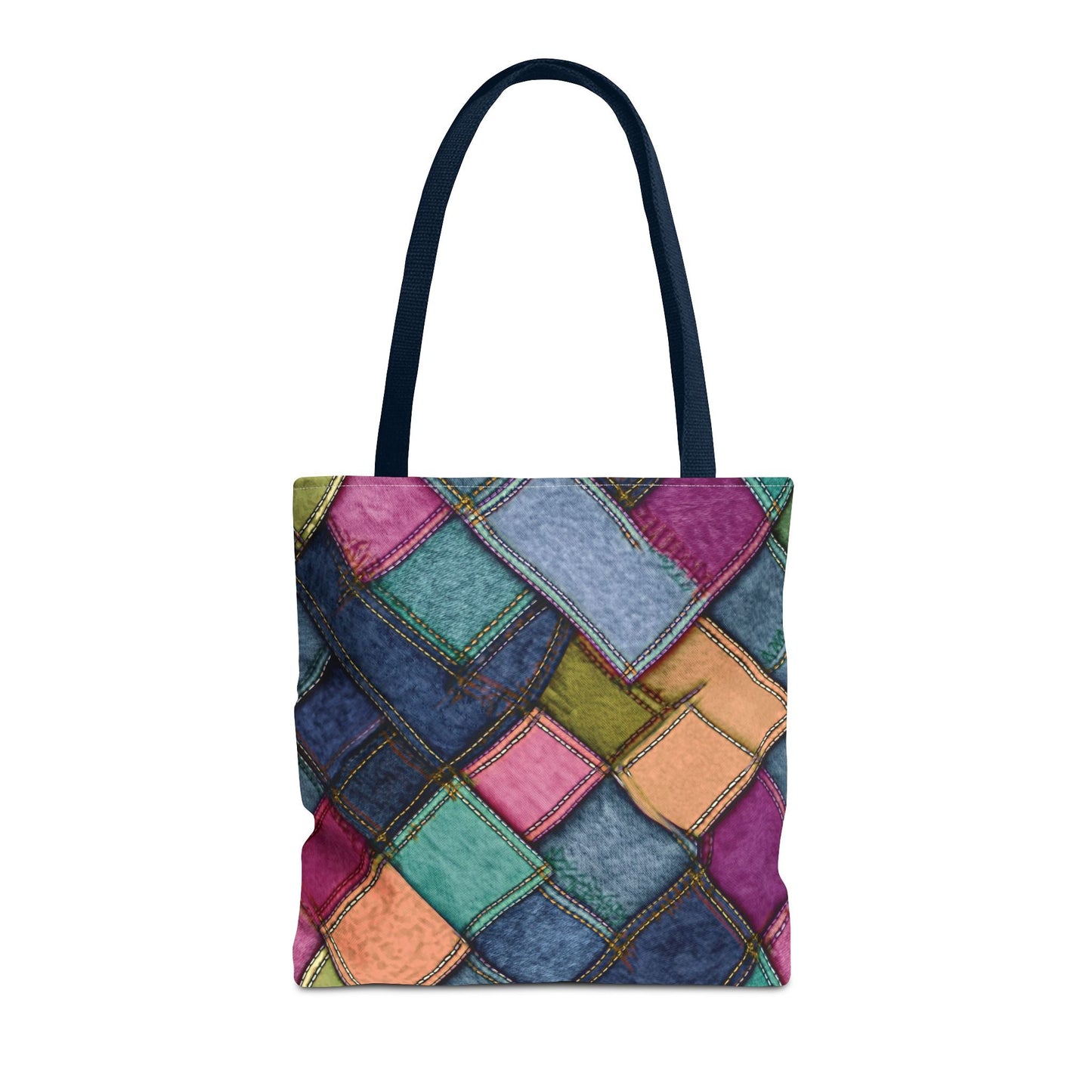 Denim Canvas Bag, Tote Bag Denim Printify