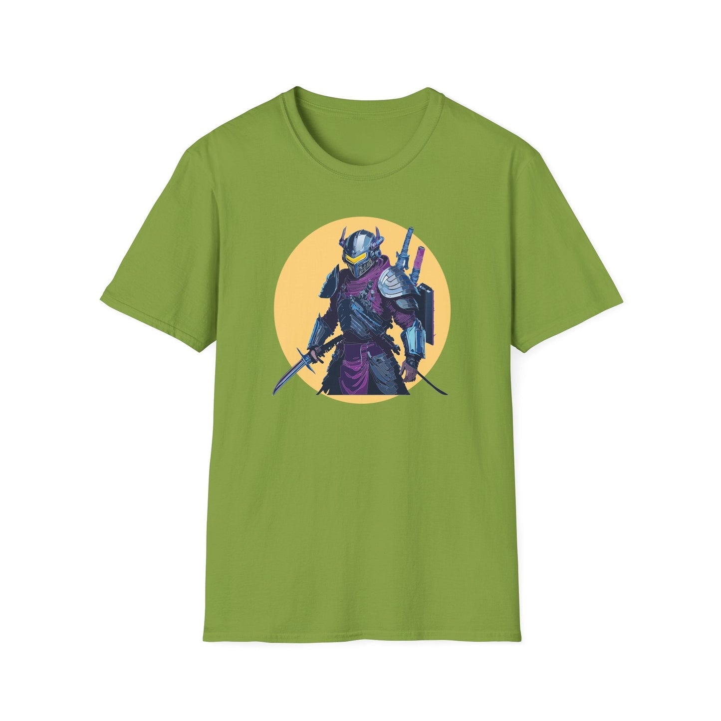 Samurai Shirt Unisex T Shirt Softstyle Gildan 64000 Cotton Tee Breathable Comfortable