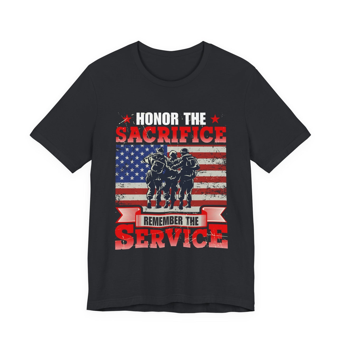 American Flag Graphic Unisex Cotton T-Shirt v24