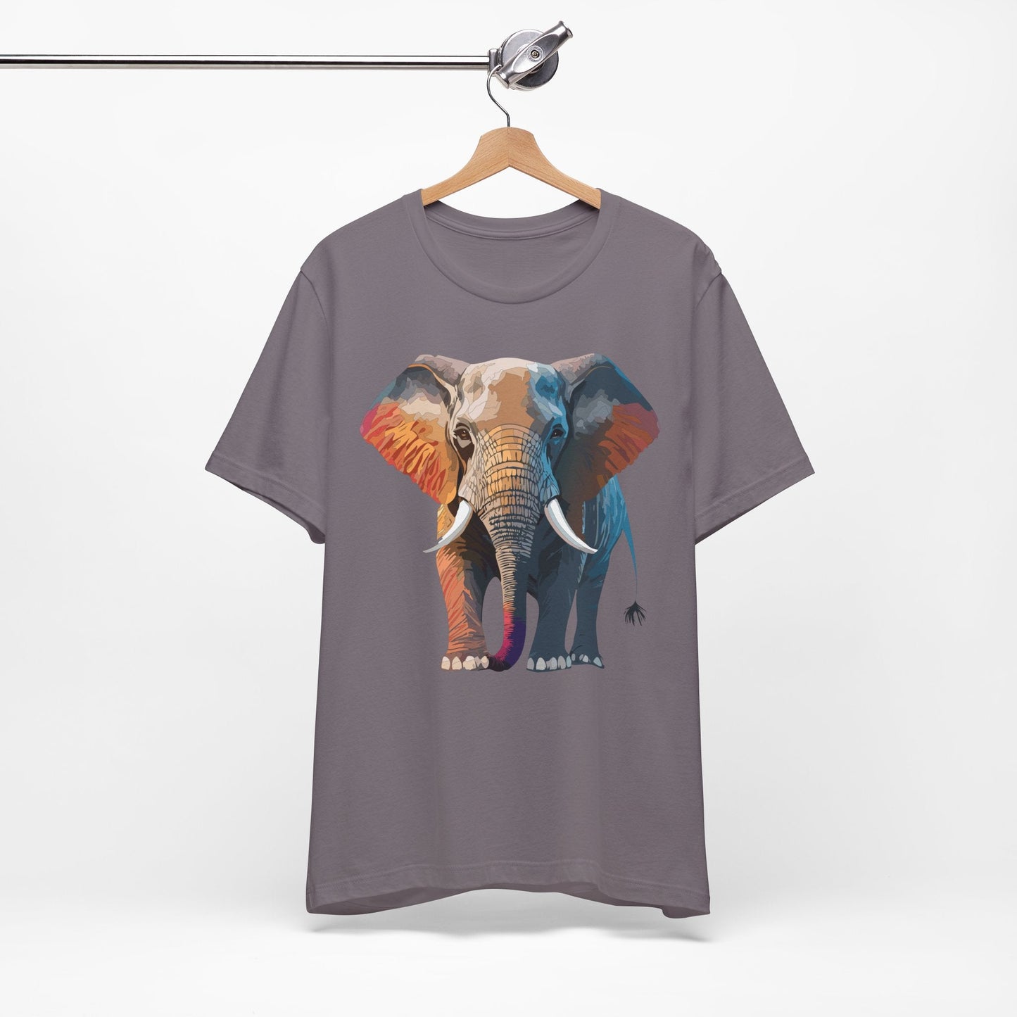 Unisex Animal Shirt With Animals Art Design Graphic Tee Short Sleeve Wild Animals