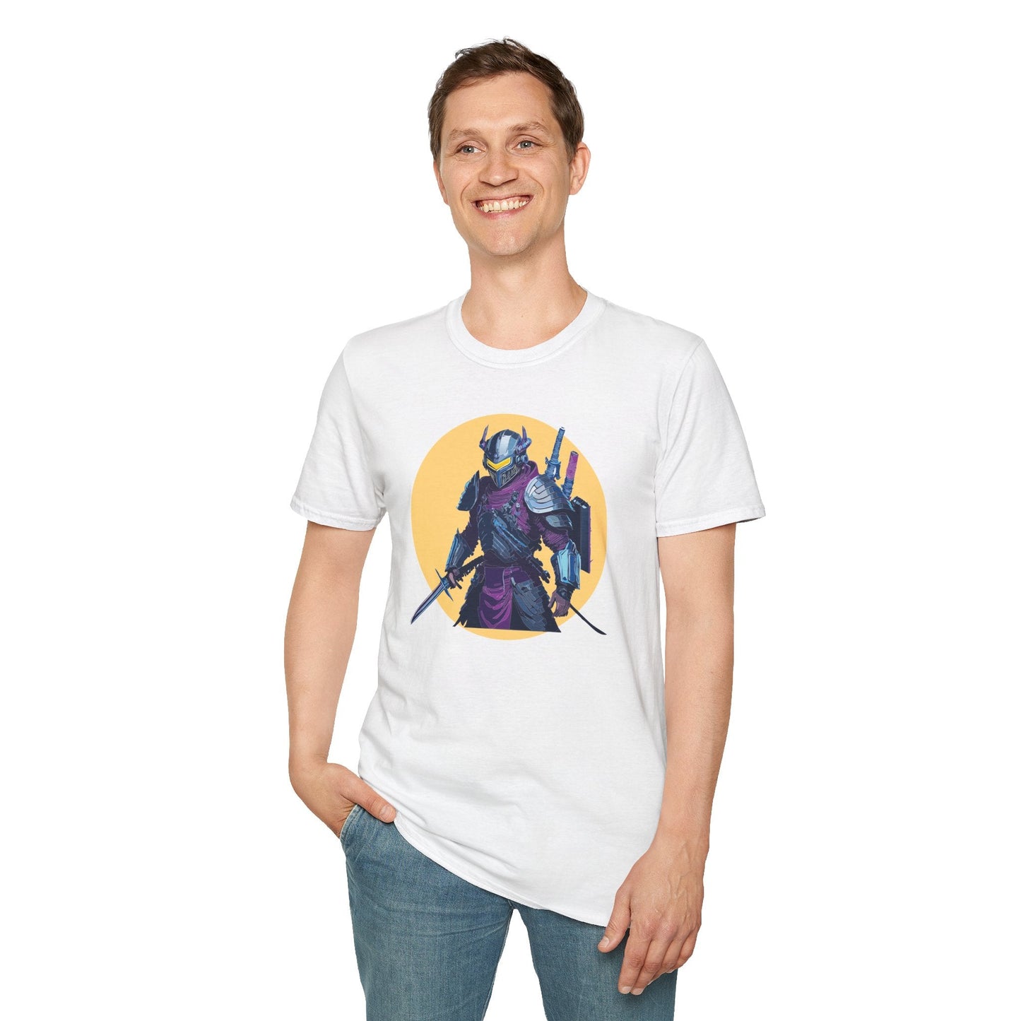 Samurai Shirt Unisex T Shirt Softstyle Gildan 64000 Cotton Tee Breathable Comfortable