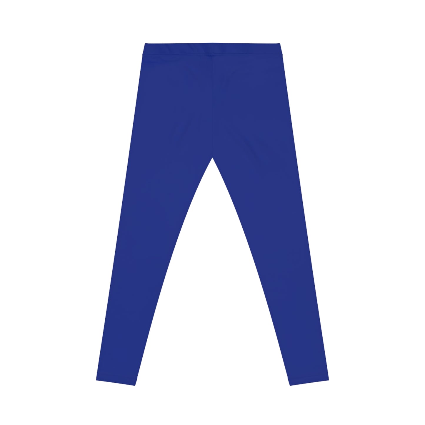 True Cobalt Color Women's Poly-Span Casual Leggings XS-2XL
