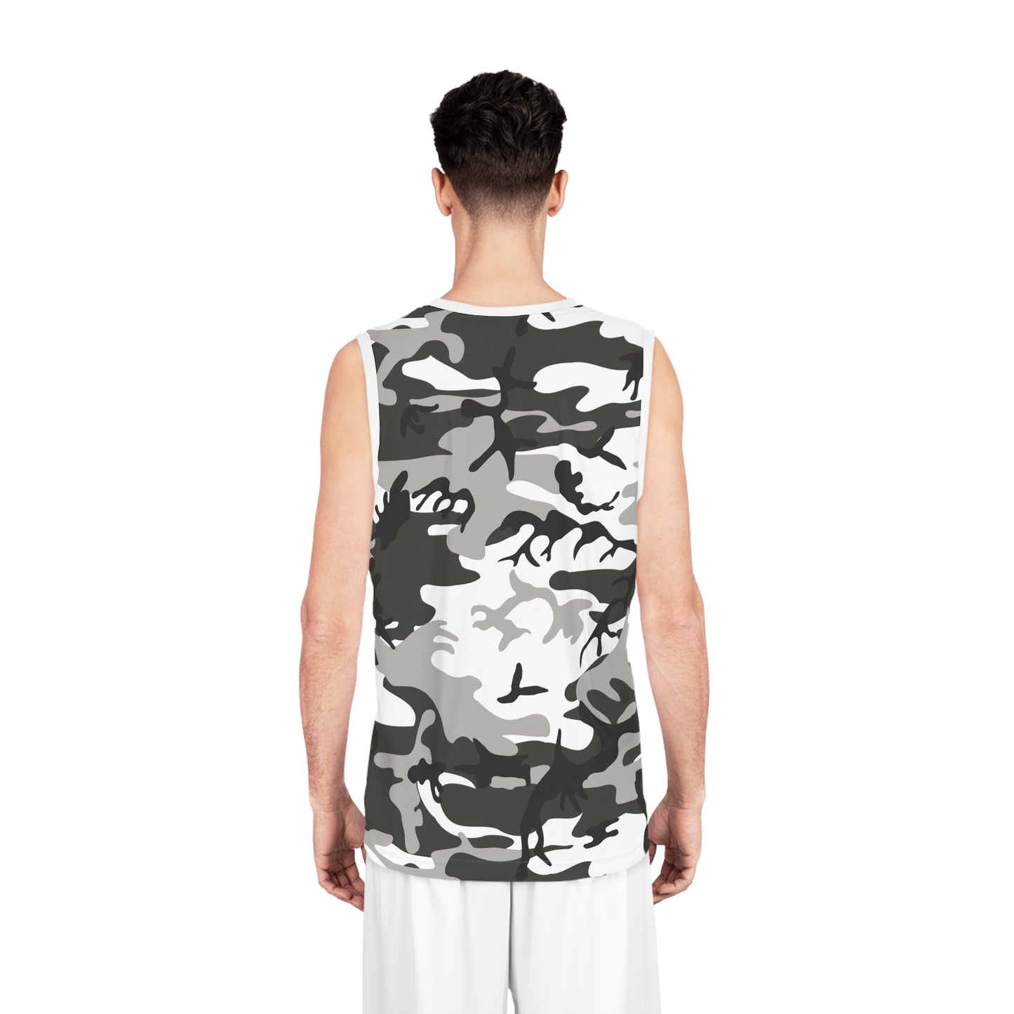 Basketball-T-Shirt mit Camouflage-Muster für Herren 