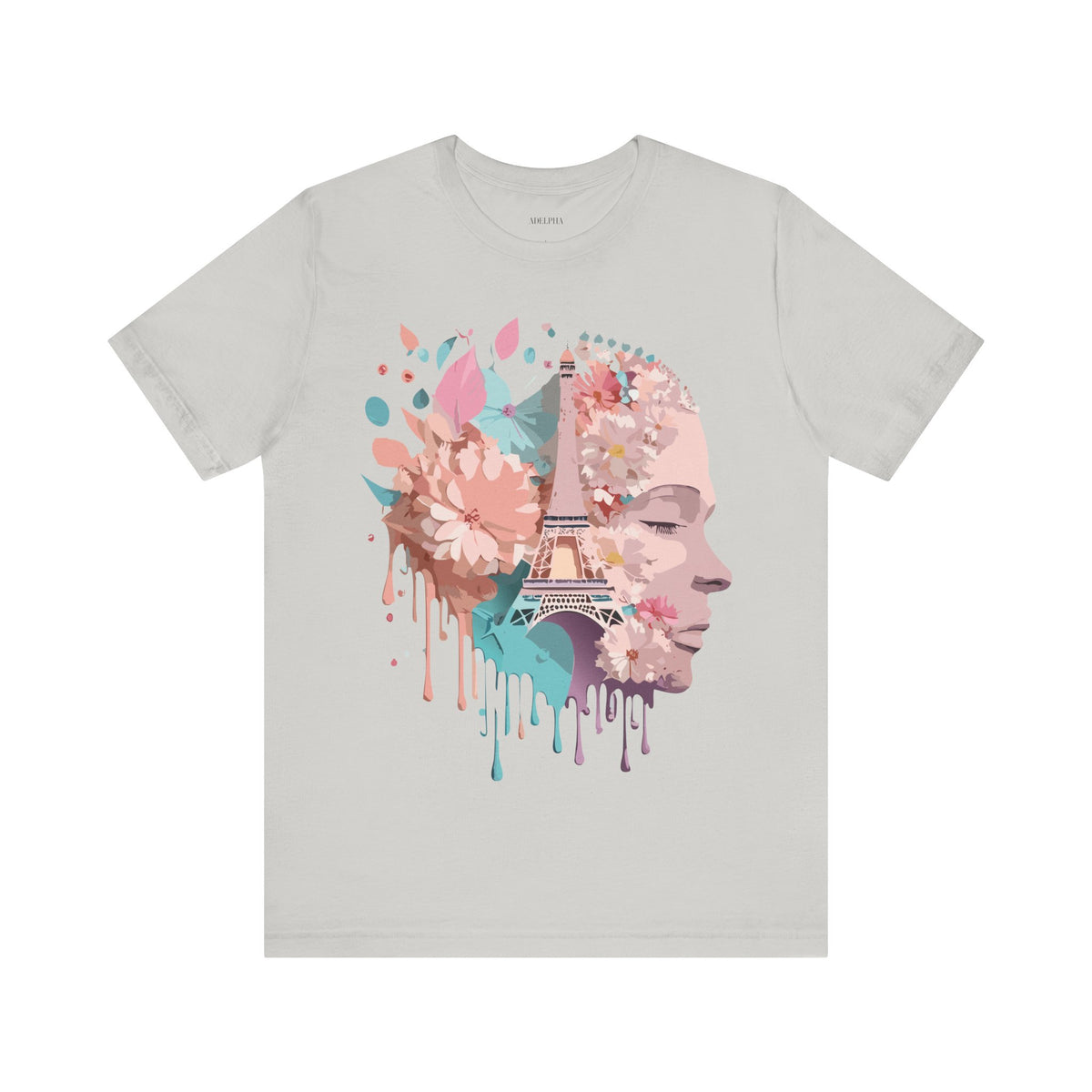 Unisex Cotton Bella+Canvas Tee with Paris