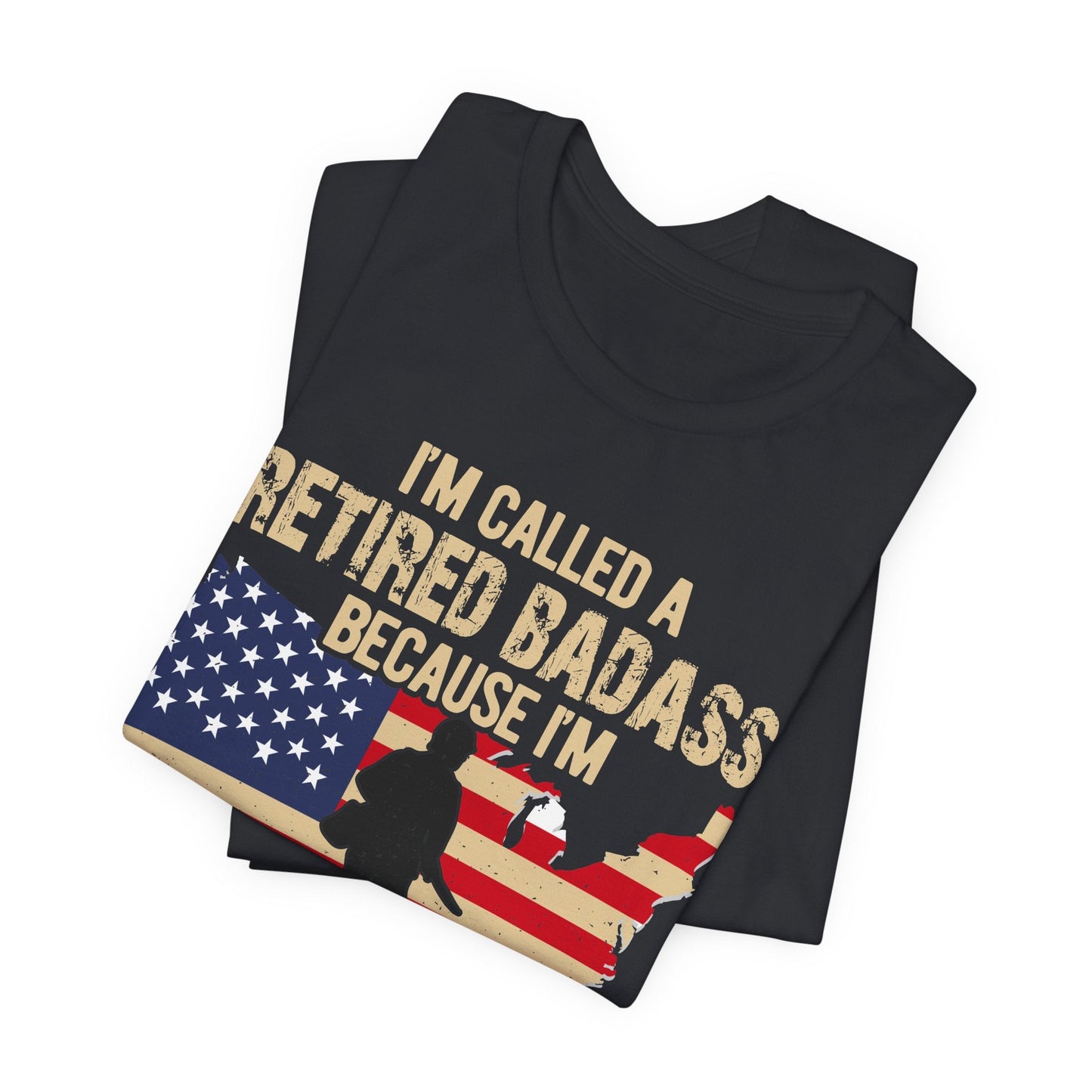 Army Veteran Patriotic Graphic Design Unisex Cotton T-Shirt v22