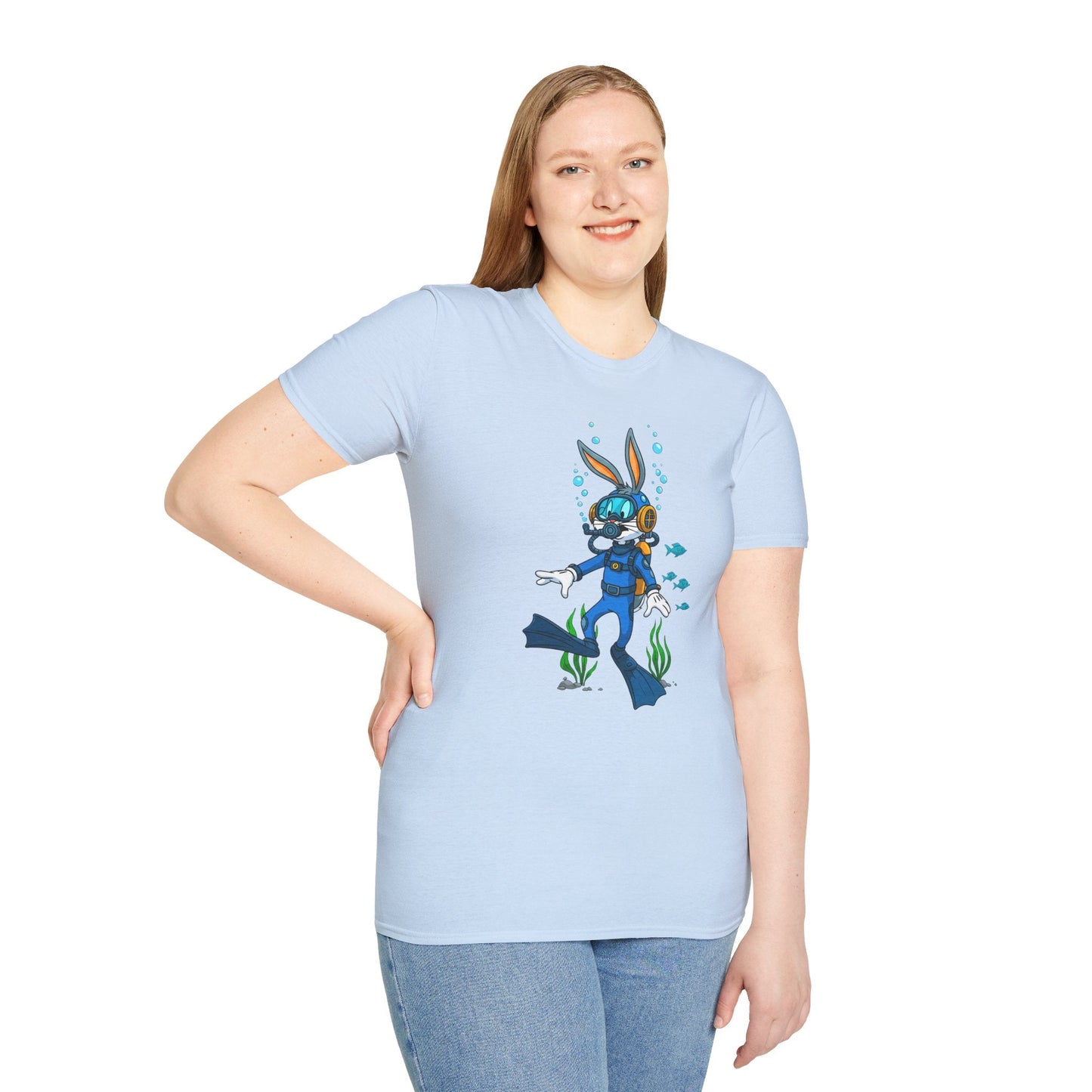 Bugs Bunny Shirt Unisex T Shirt Cartoon Tee Animation Design Softstyle Graphic Cotton