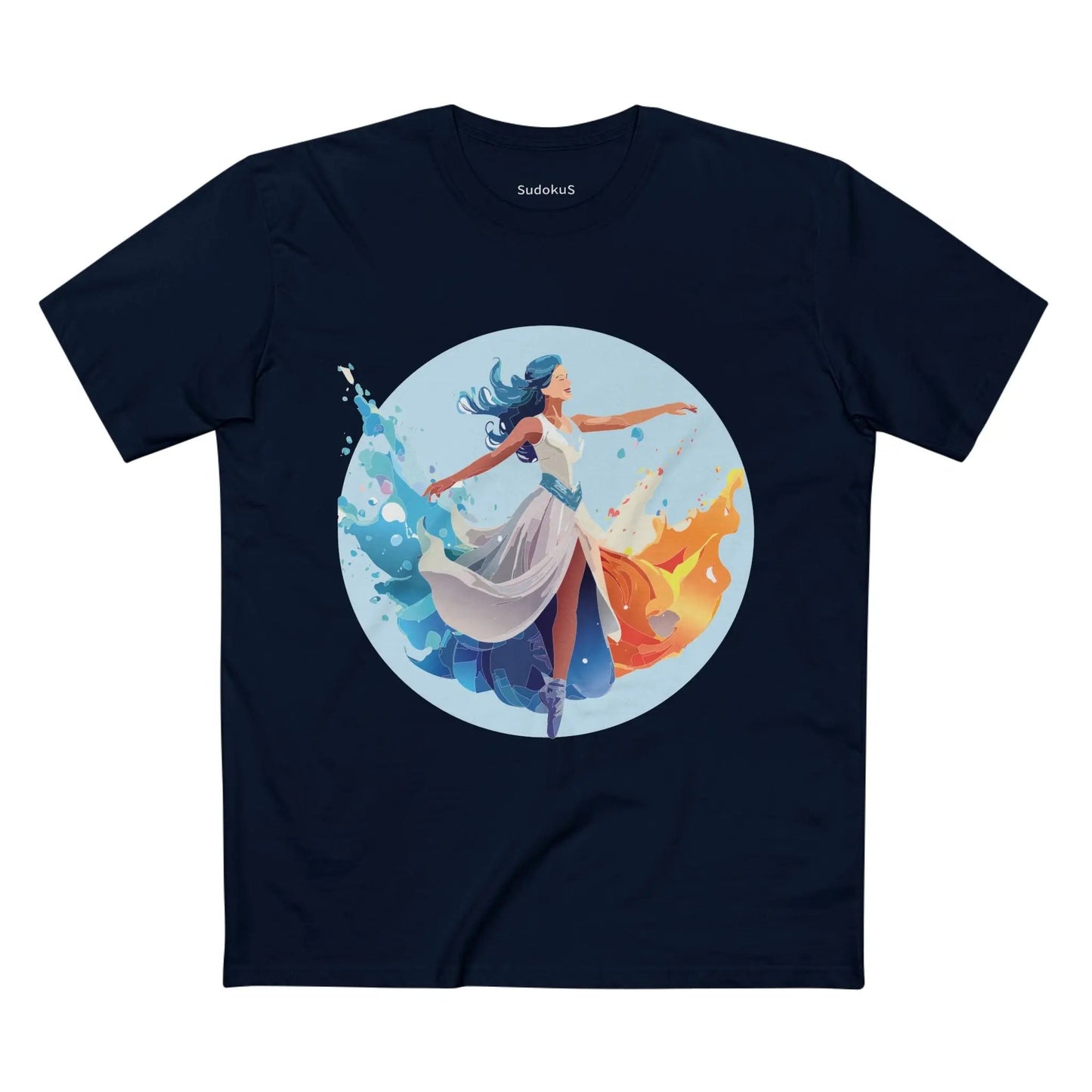 Dancer Graphic Unisex 100 Cotton Staple Tee 6