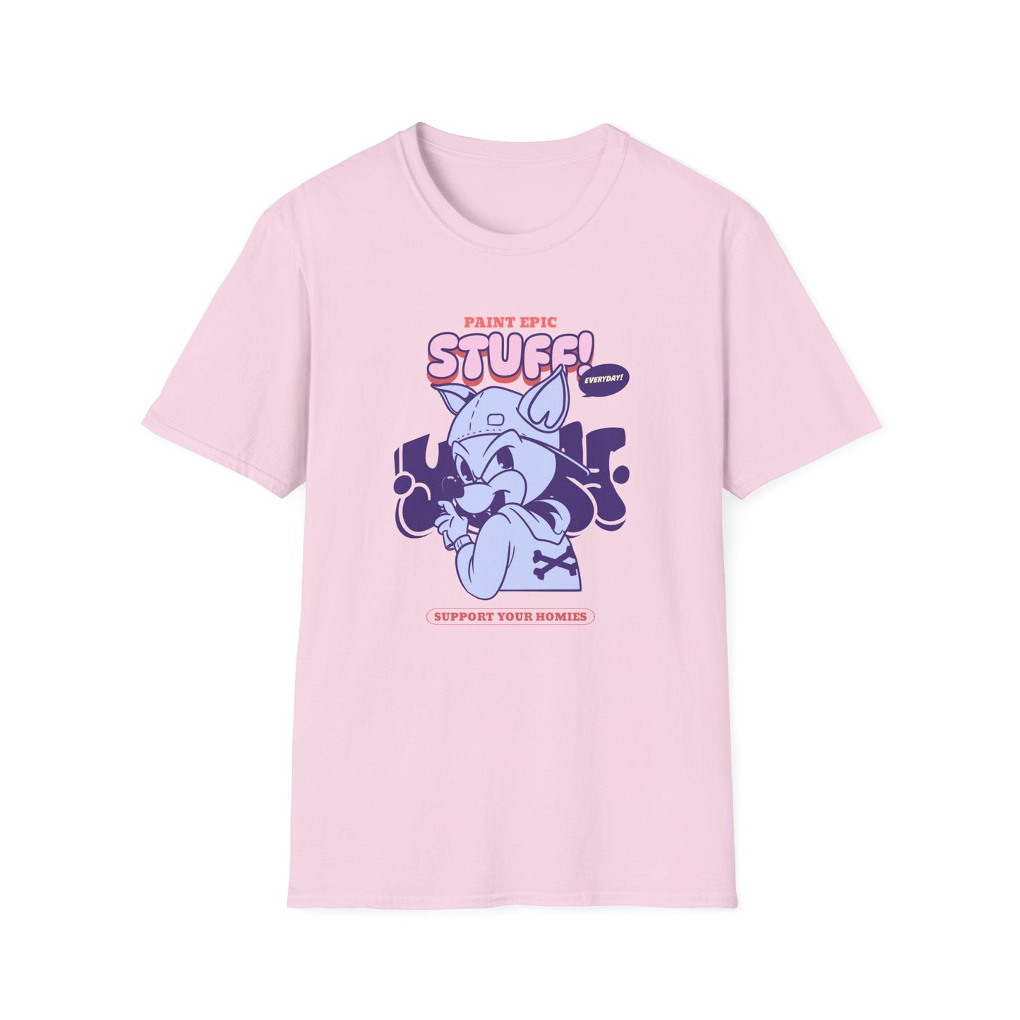 Funny Animals Shirts Unisex Graphic Tee Soft Cotton Gildan Softstyle 64000 Comfortable Everyday Wear