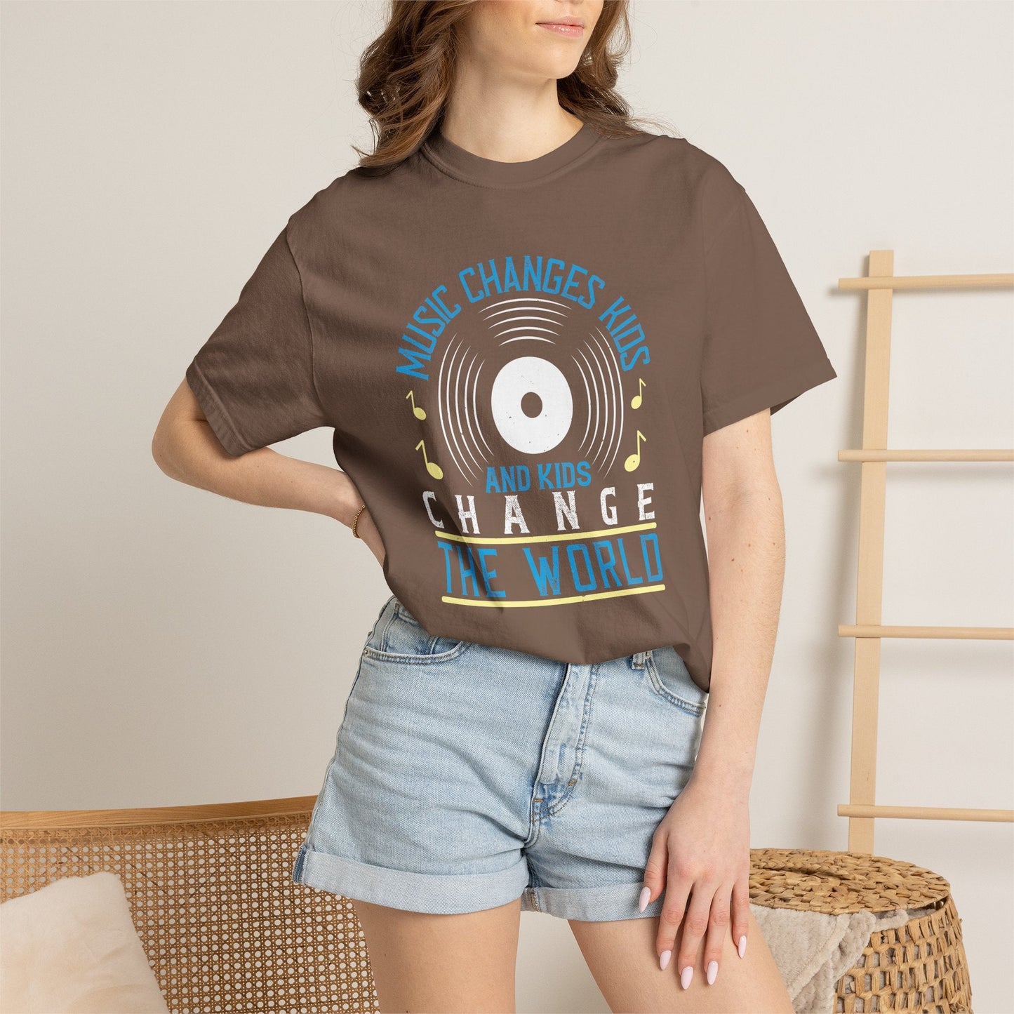 Music Graphic Design Unisex Cotton T-shirt m22