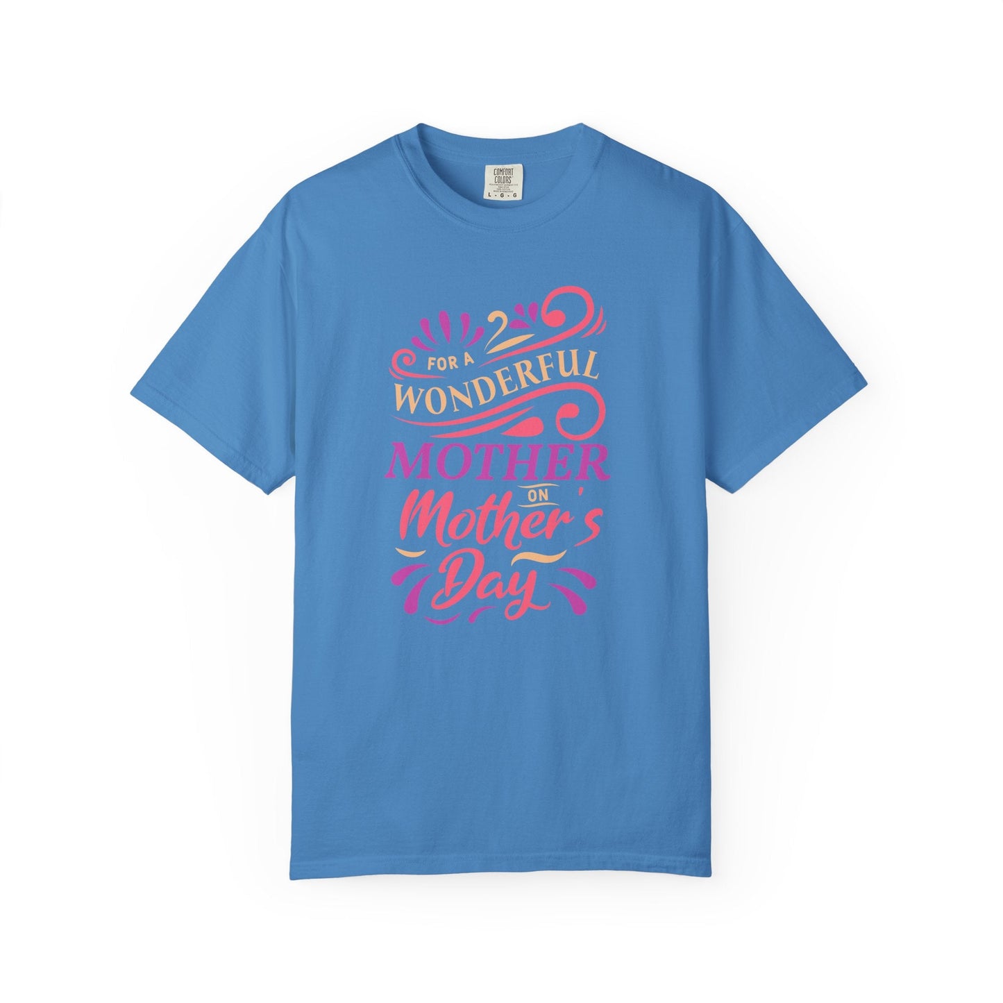 Mom T-shirt Mother's Day Mama Tee Unisex Comfort Colors Garment-Dyed Cotton h18