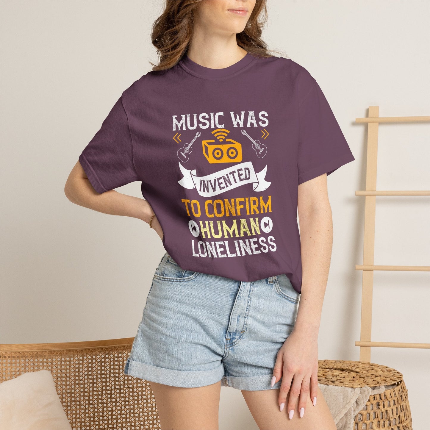 Music Graphic Design Unisex Cotton T-shirt m38