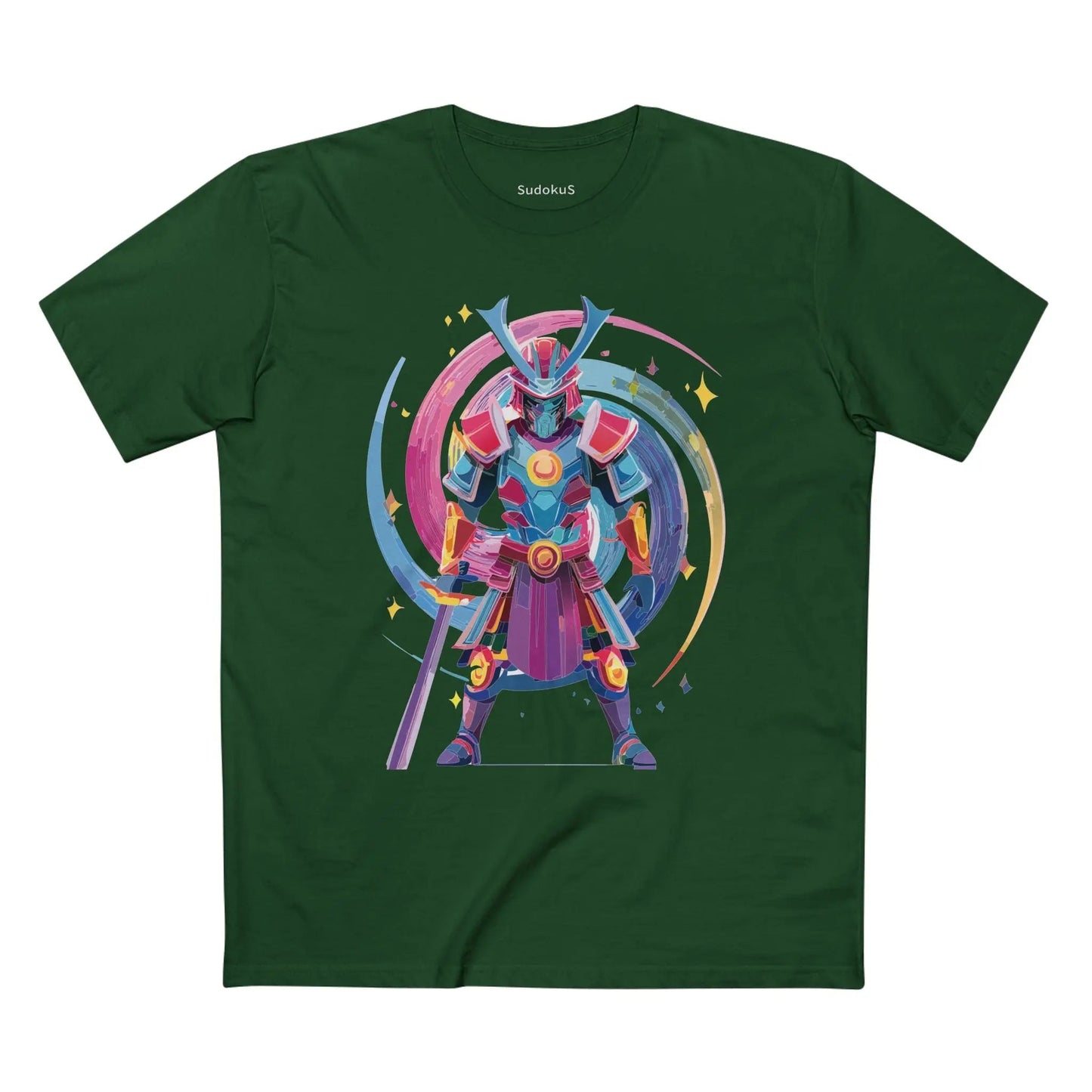 Samurai Graphic Unisex 100 Cotton Staple Tee 32