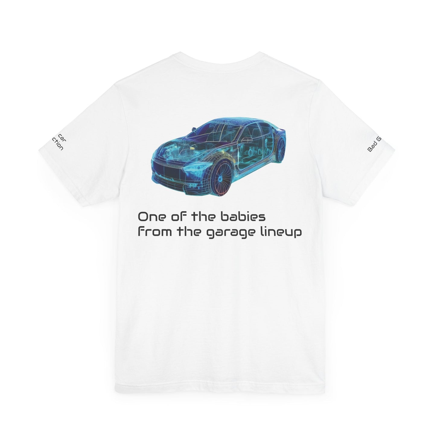 Car Graphic Tee Shirt For Auto Lovers 100 Percent Cotton Made In USA Eco Friendly Ink