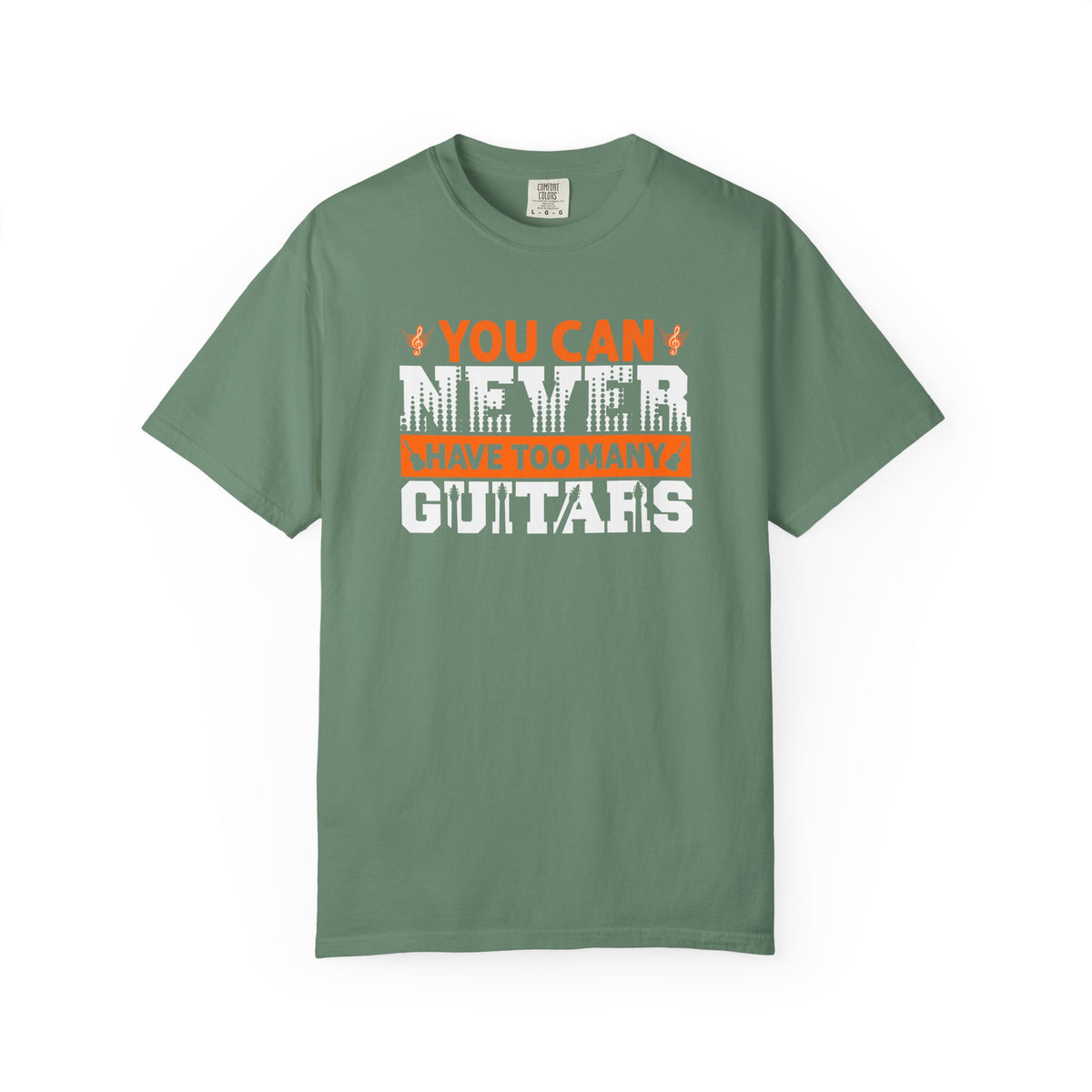 You Can Never Have Too Many Guitars T-Shirt Musician Guitar Unisex Cotton Tee 085