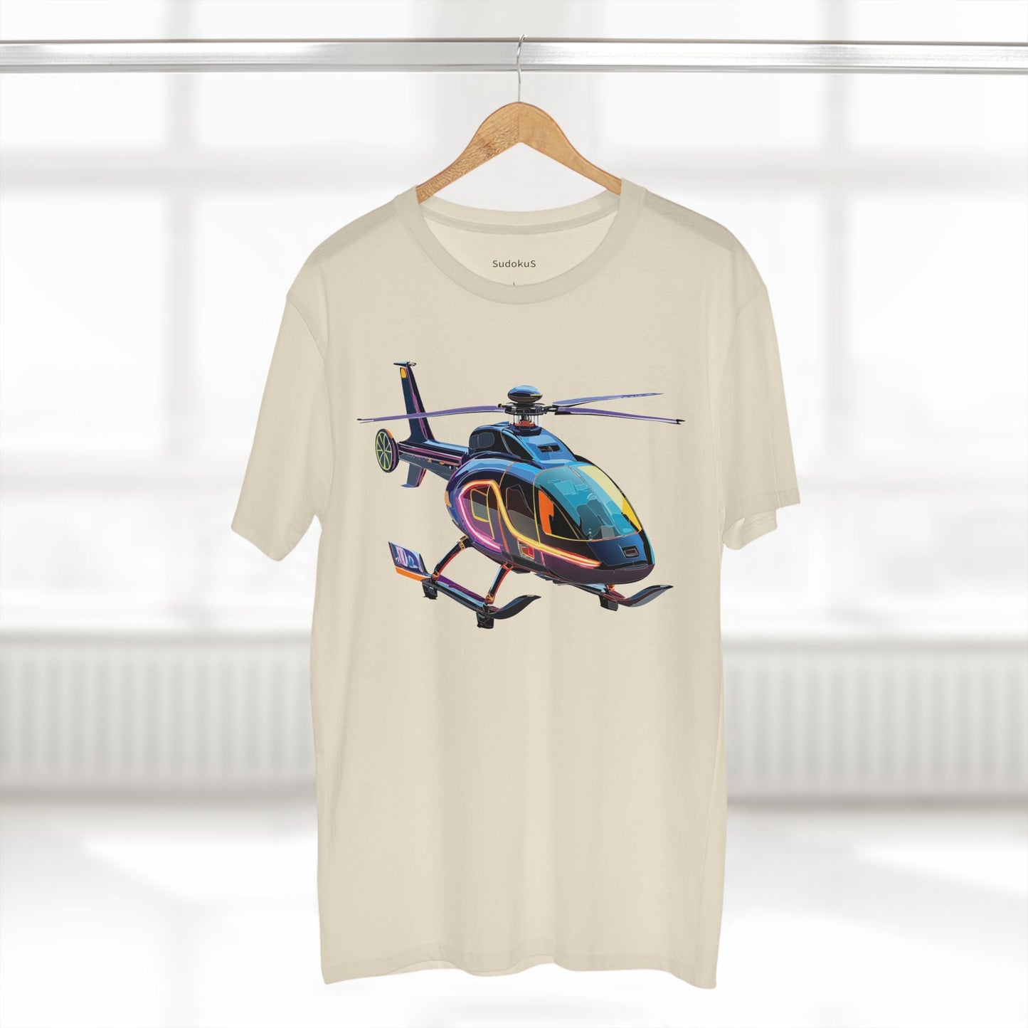Chopper Graphic Unisex 100 Cotton Staple Tee 16