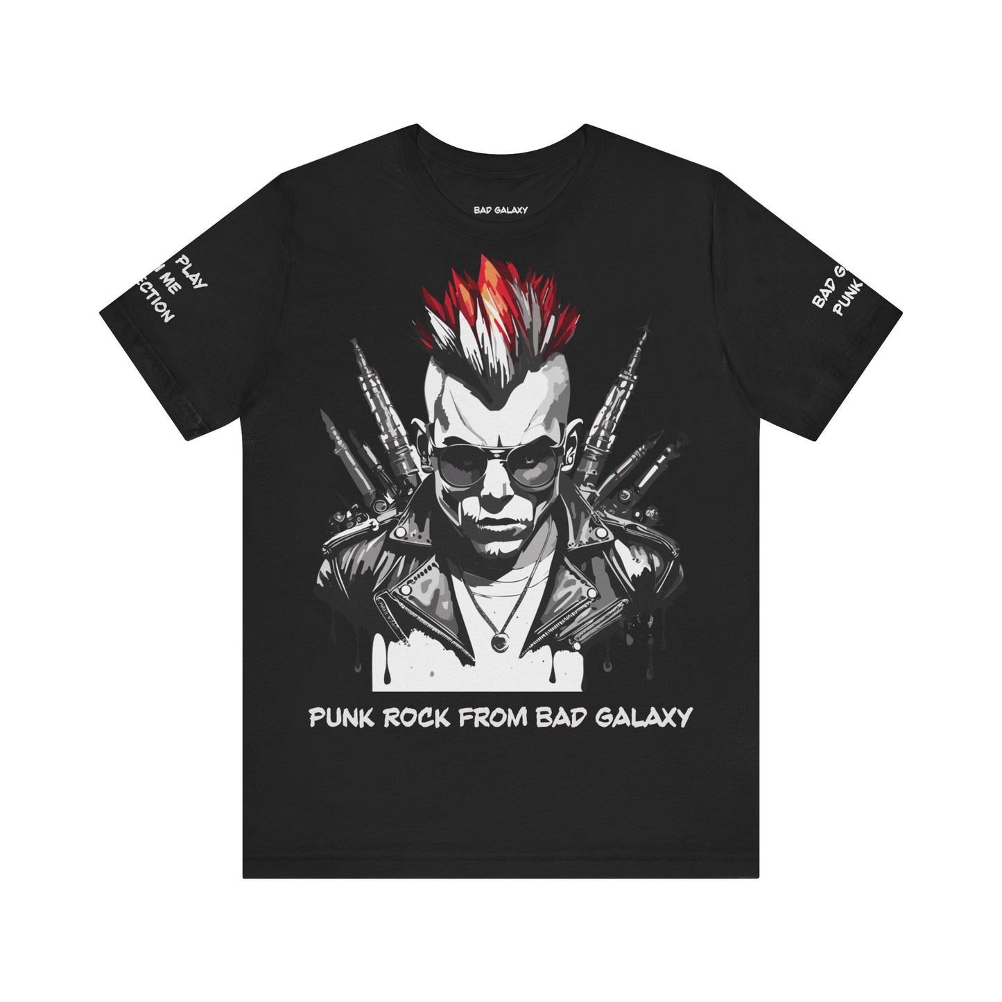 Punk Rock Tee Shirt Made In USA 100 Cotton Eco Friendly Inks Durable Stitching Quality