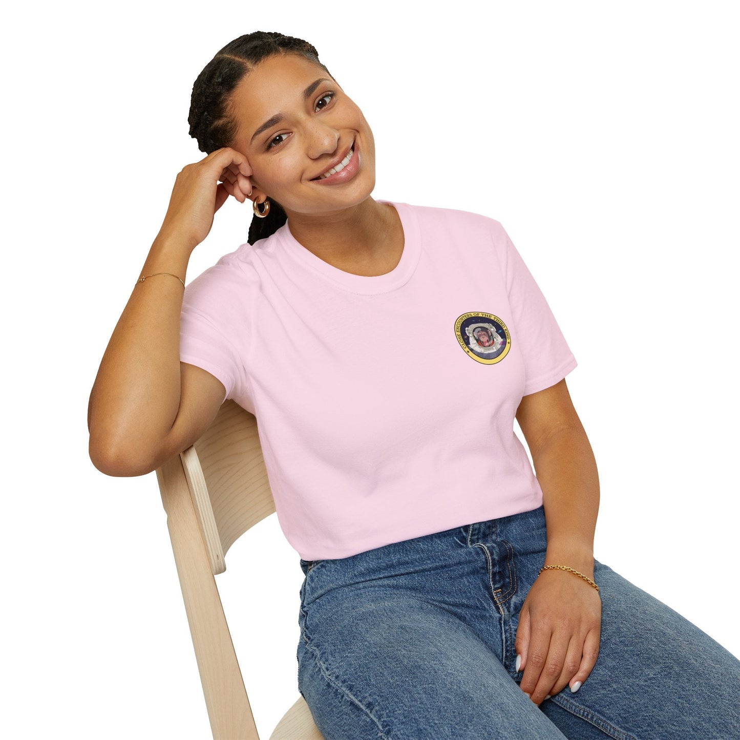 Funny T Shirts UFO Tees Funny Aliens Shirt Small Logo  8