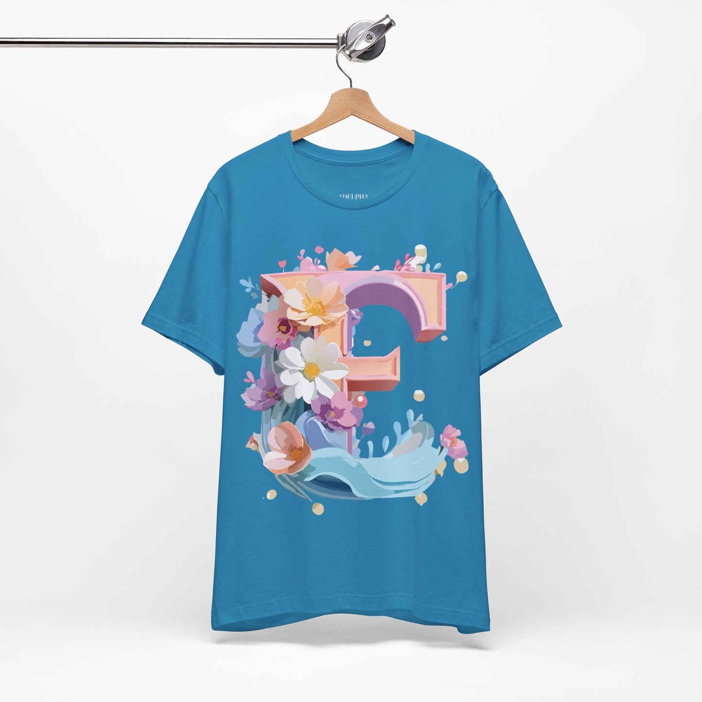 Unisex Letter E Graphic T Shirt By Adelpha Vintage Inspired Artwork Tee For Everyday Wear